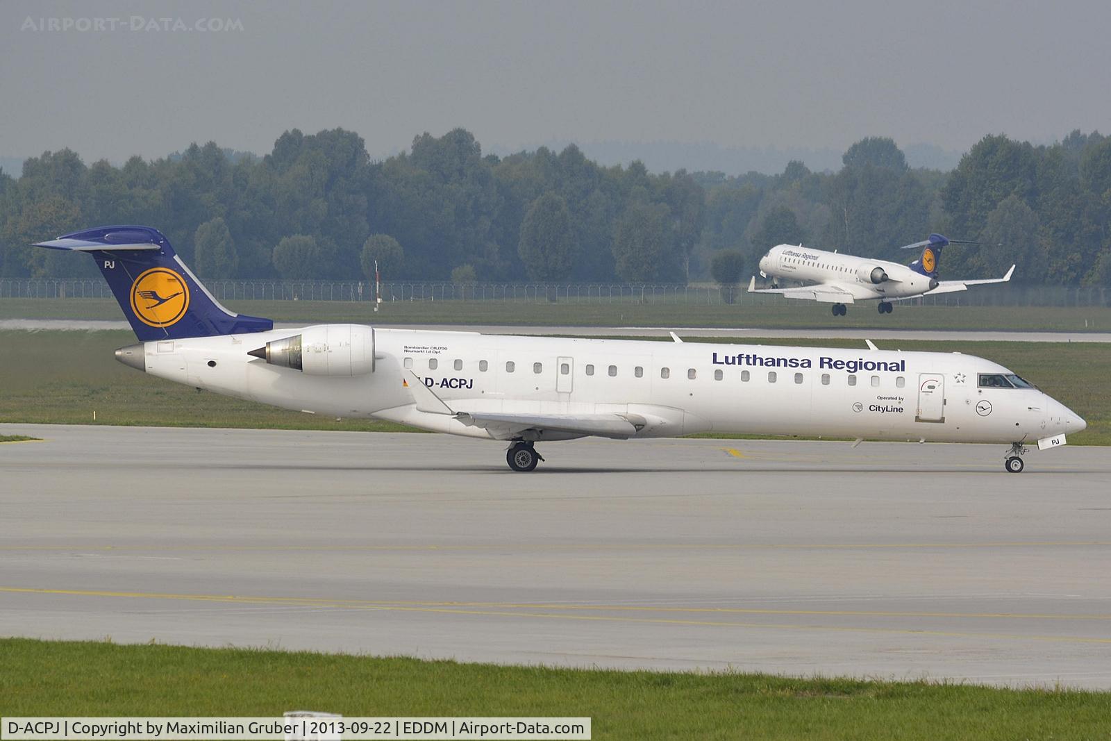 D-ACPJ, Canadair CRJ-701ER (CL-600-2C10) Regional Jet C/N 10040, Lufthansa Cityline