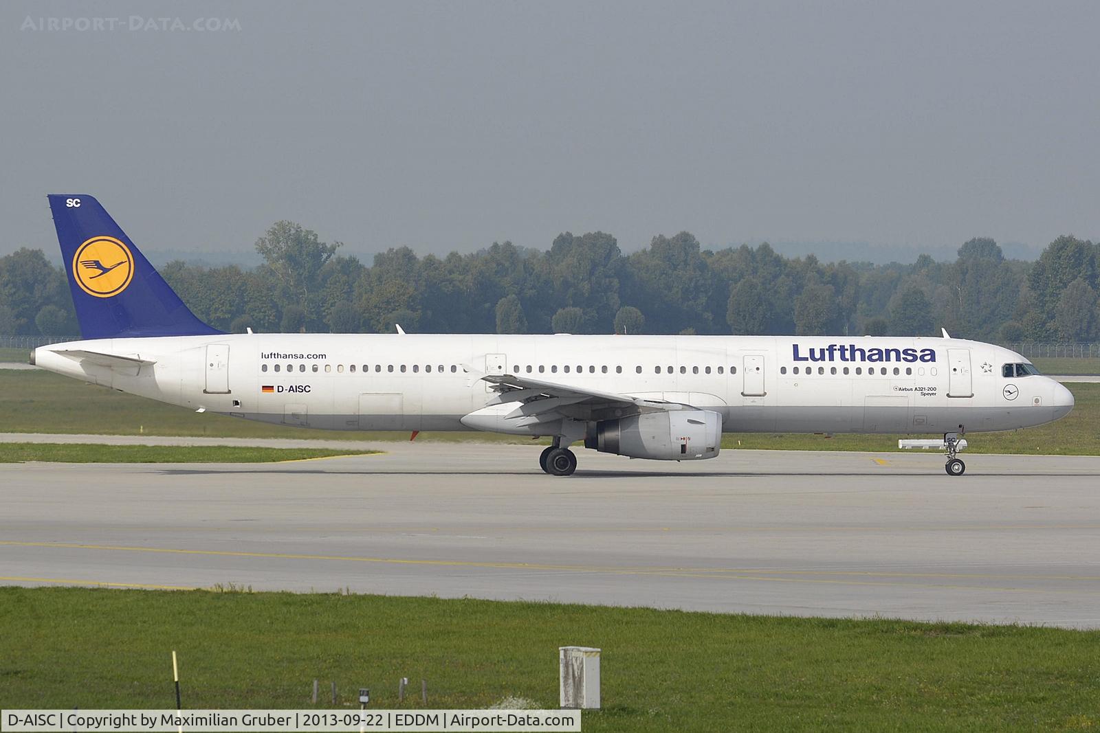 D-AISC, 1999 Airbus A321-231 C/N 1161, Lufthansa