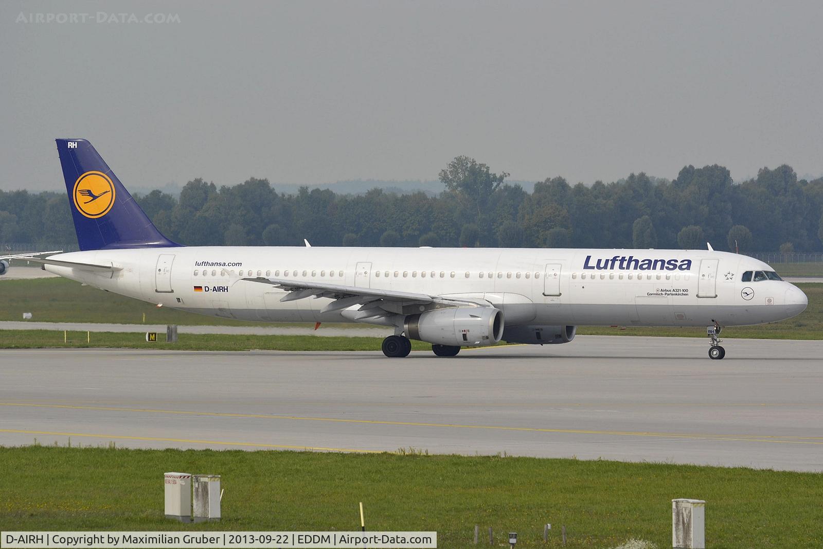 D-AIRH, 1993 Airbus A321-131 C/N 0412, Lufthansa