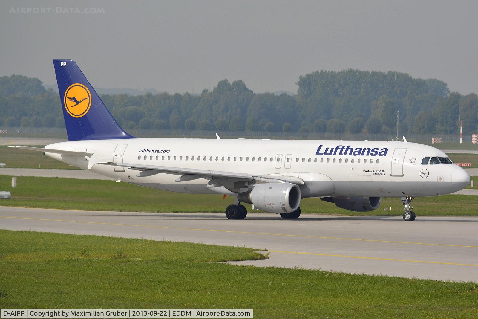 D-AIPP, 1990 Airbus A320-211 C/N 110, Lufthansa
