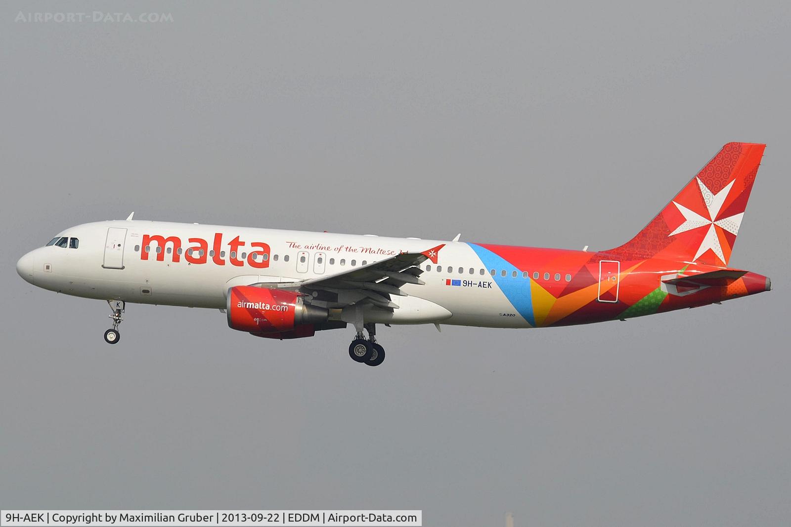 9H-AEK, 2004 Airbus A320-211 C/N 2291, Air Malta