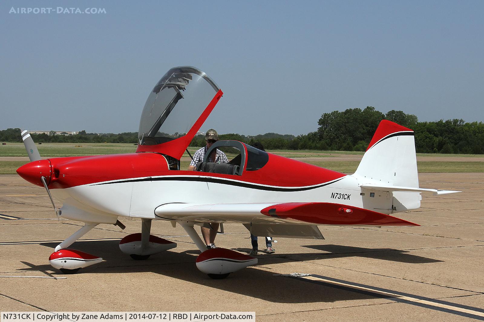 N731CK, Vans RV-6A C/N 23559, At Dallas Executive Airport