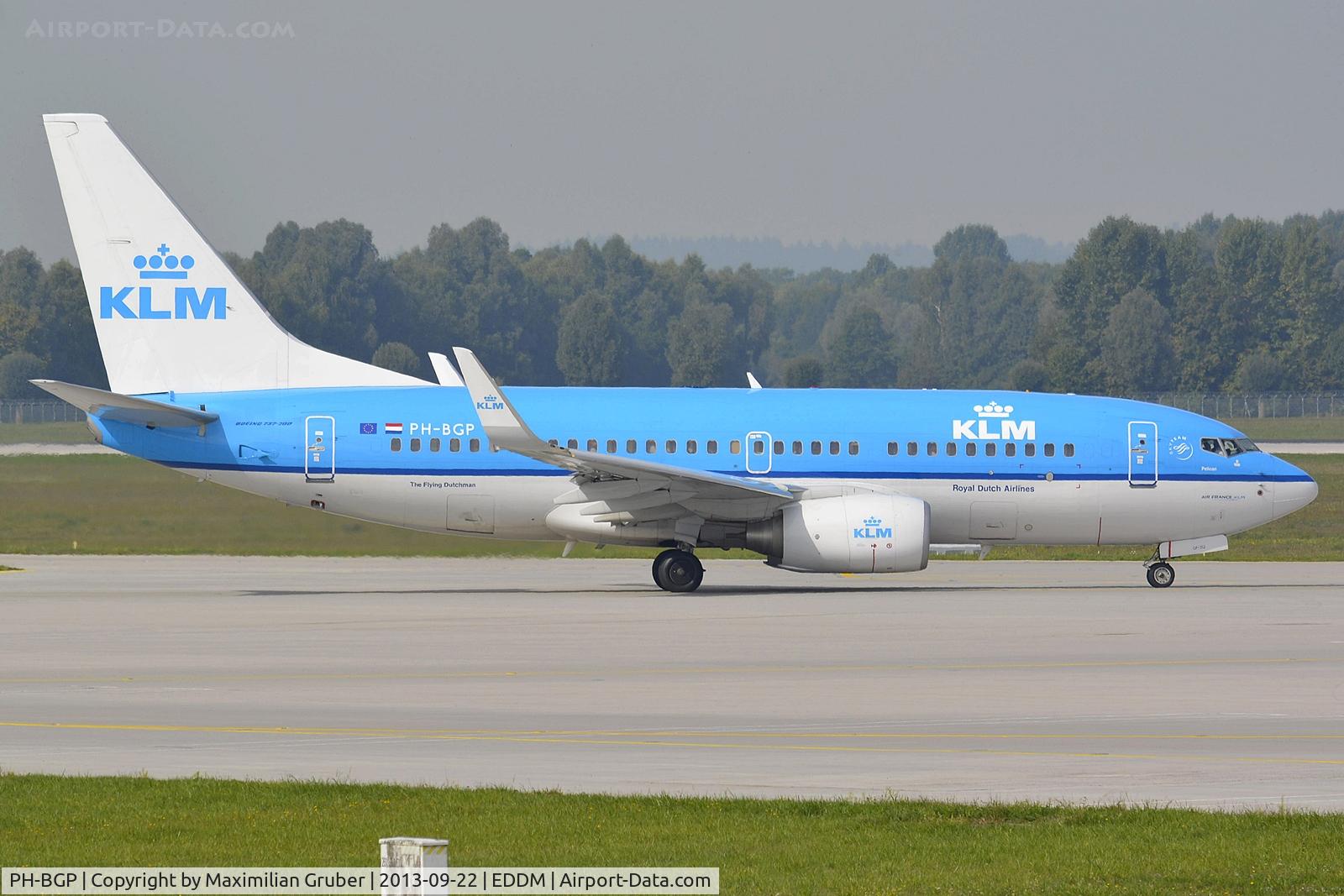 PH-BGP, 2011 Boeing 737-7K2 C/N 38127, KLM