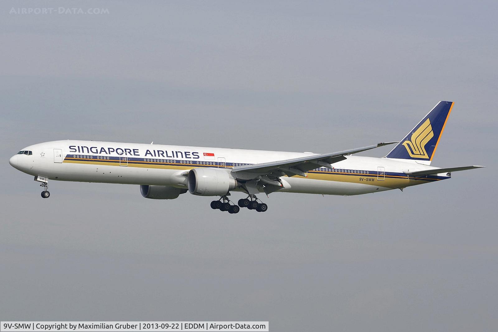 9V-SMW, 1994 Boeing 747-412 C/N 27178, Singapore Airlines