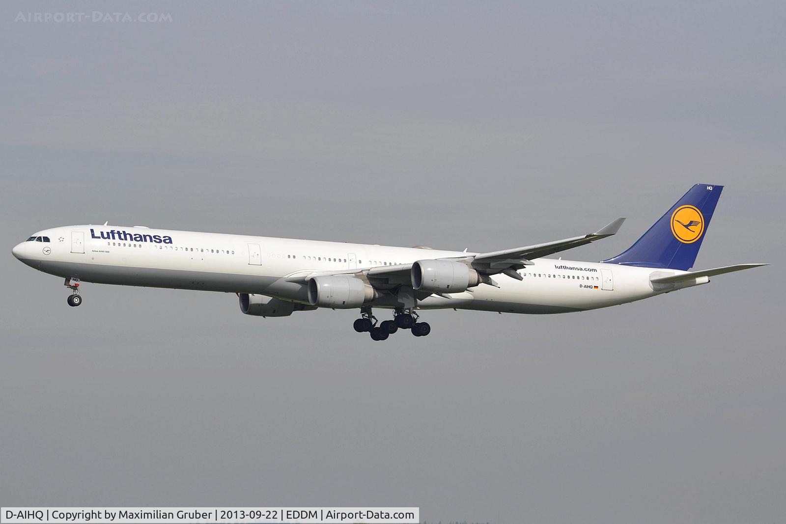 D-AIHQ, 2007 Airbus A340-642 C/N 790, Lufthansa