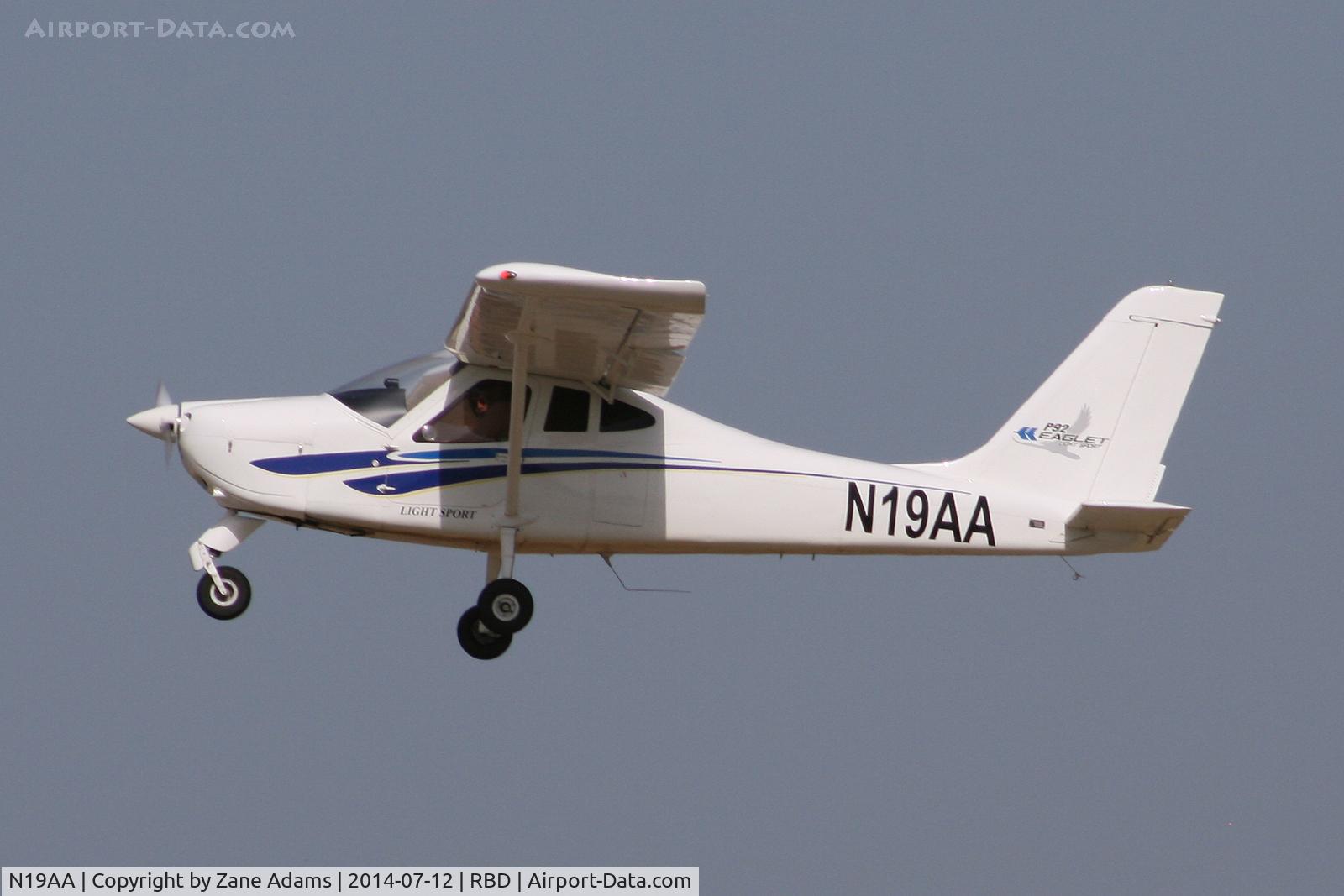 N19AA, 2013 Tecnam P-92 Eaglet C/N 1456, At Dallas Executive Airport