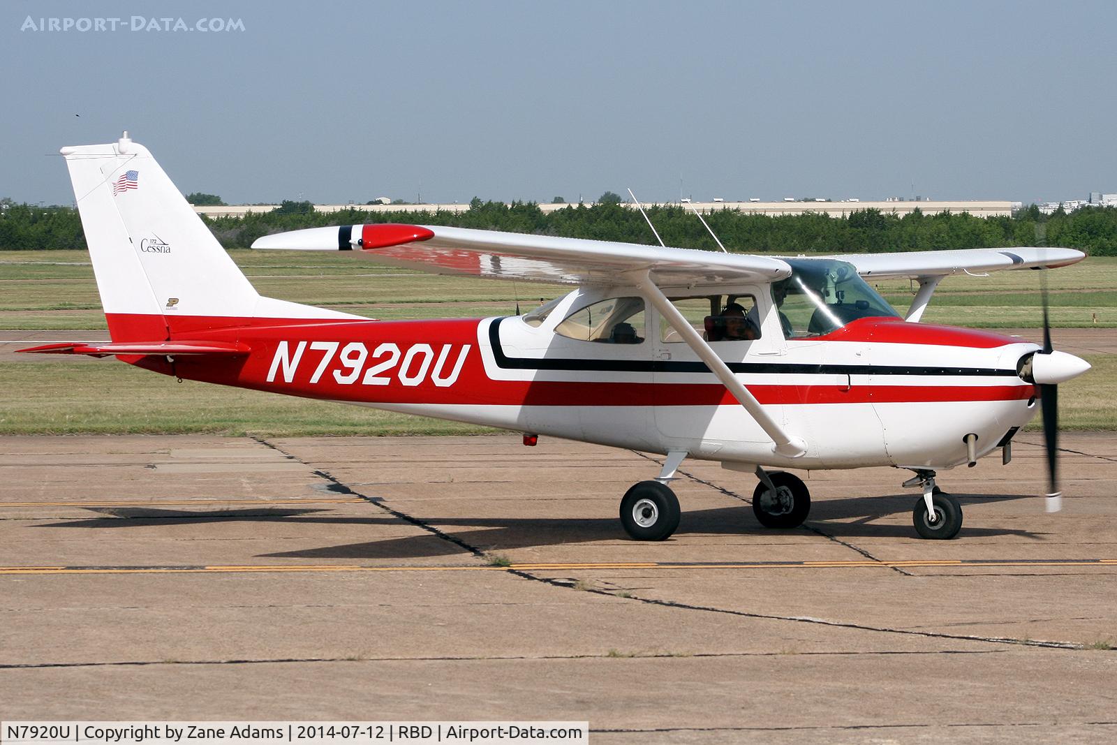 N7920U, 1964 Cessna 172F C/N 17251920, At Dallas Executive Airport