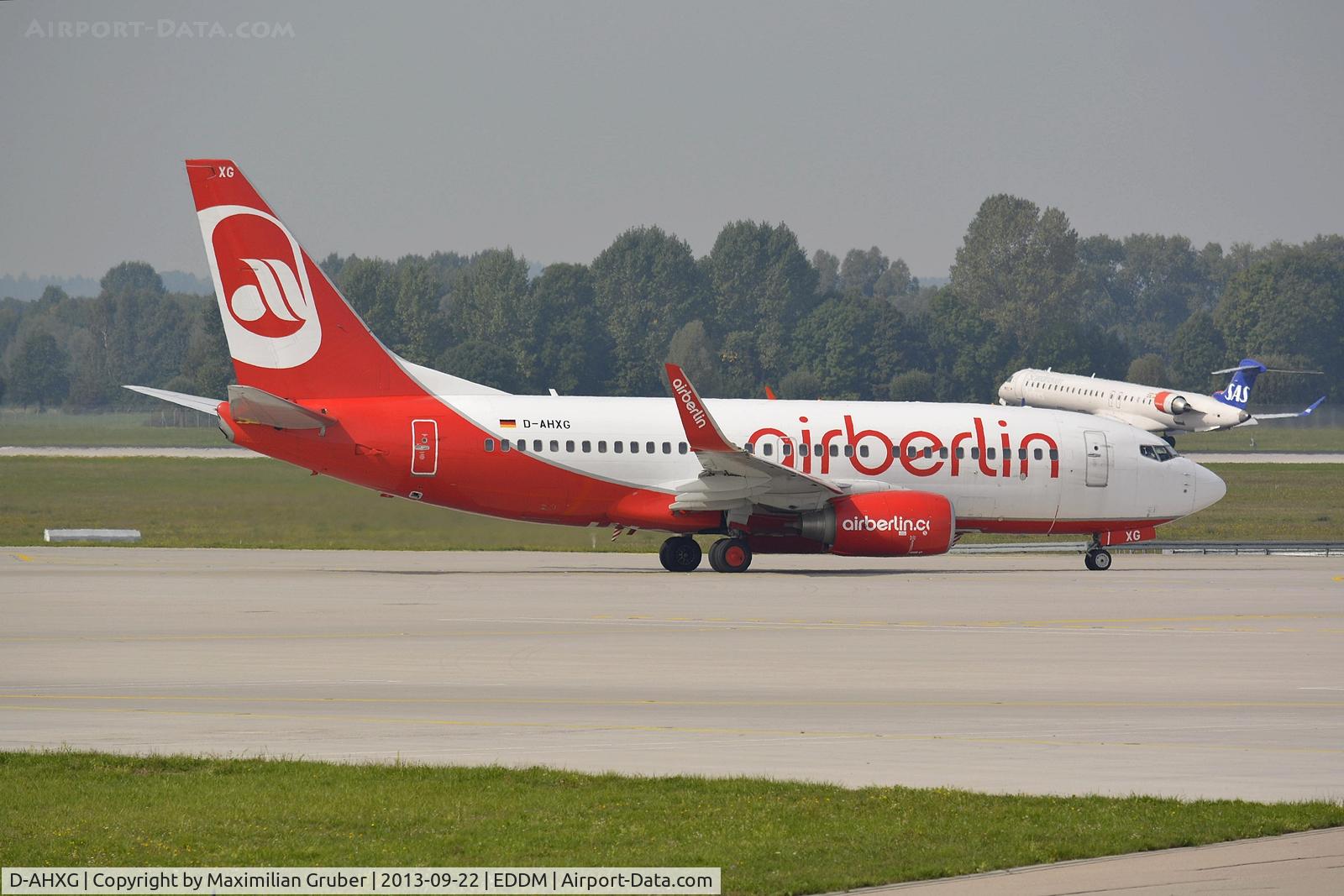 D-AHXG, 2008 Boeing 737-7K5 C/N 35140, Air Berlin