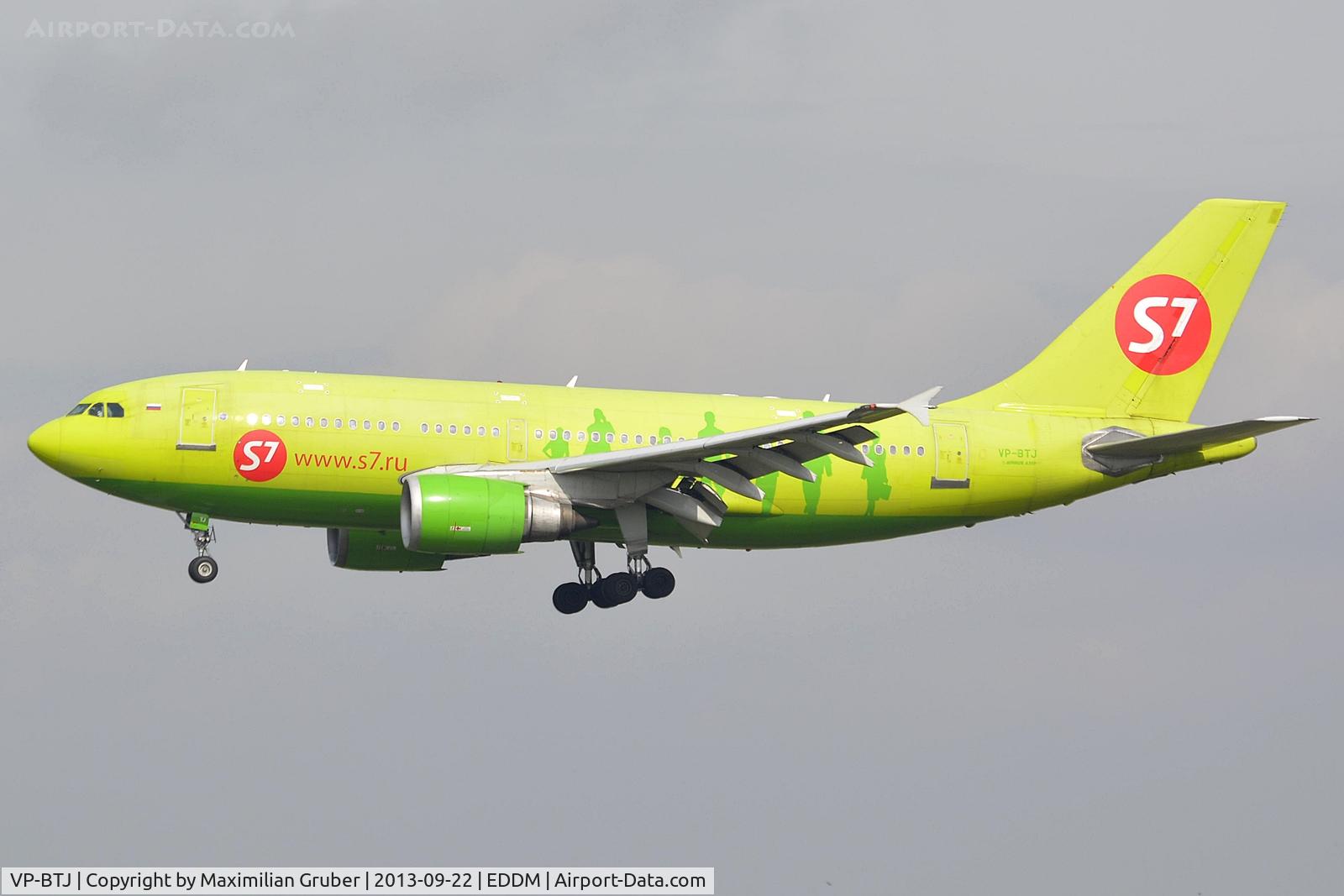 VP-BTJ, 1989 Airbus A310-304 C/N 520, S7 Siberia Airlines