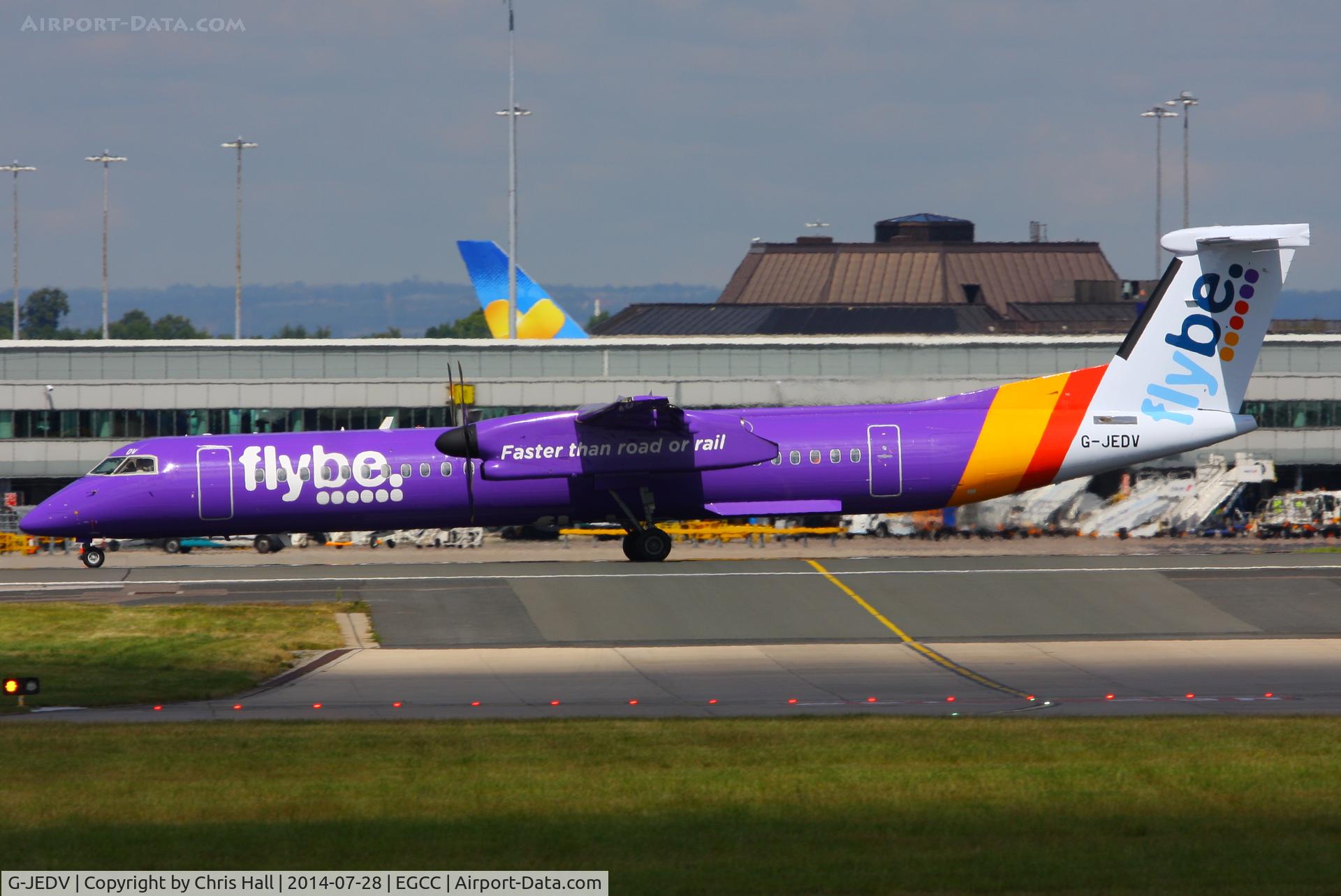G-JEDV, 2004 De Havilland Canada DHC-8-402Q Dash 8 C/N 4090, flybe