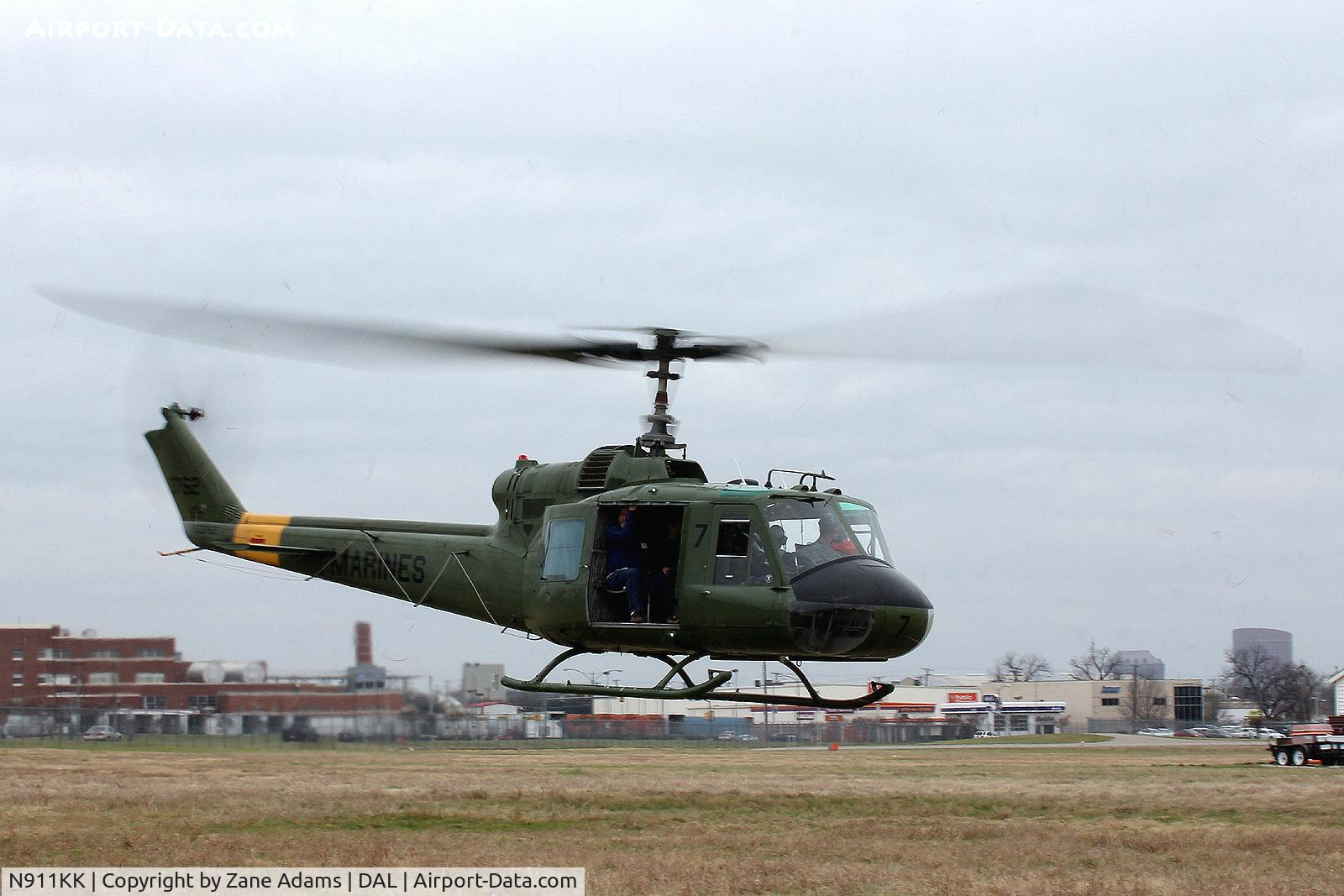 N911KK, 1966 Bell UH-1E Iroquois C/N 153762/6128, Collings Foundation Huey at Love Field 2014