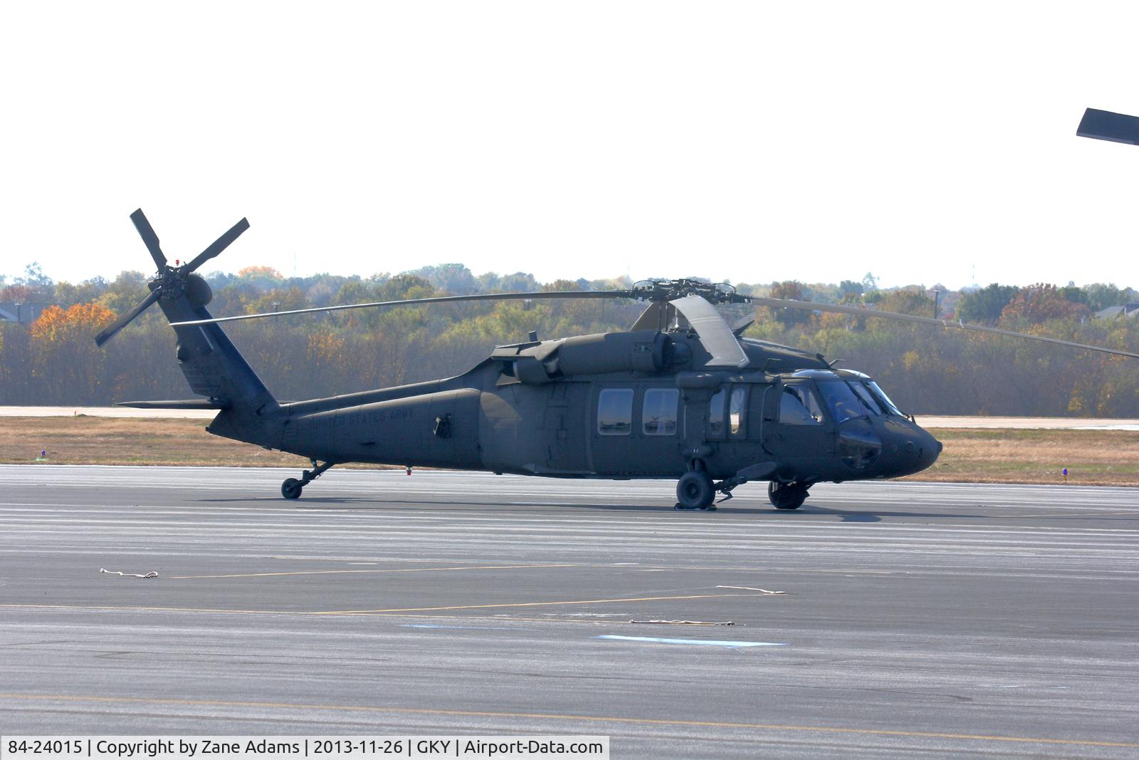 84-24015, 1984 Sikorsky UH-60A Black Hawk C/N 70.980, At Arlington Municipal Airport