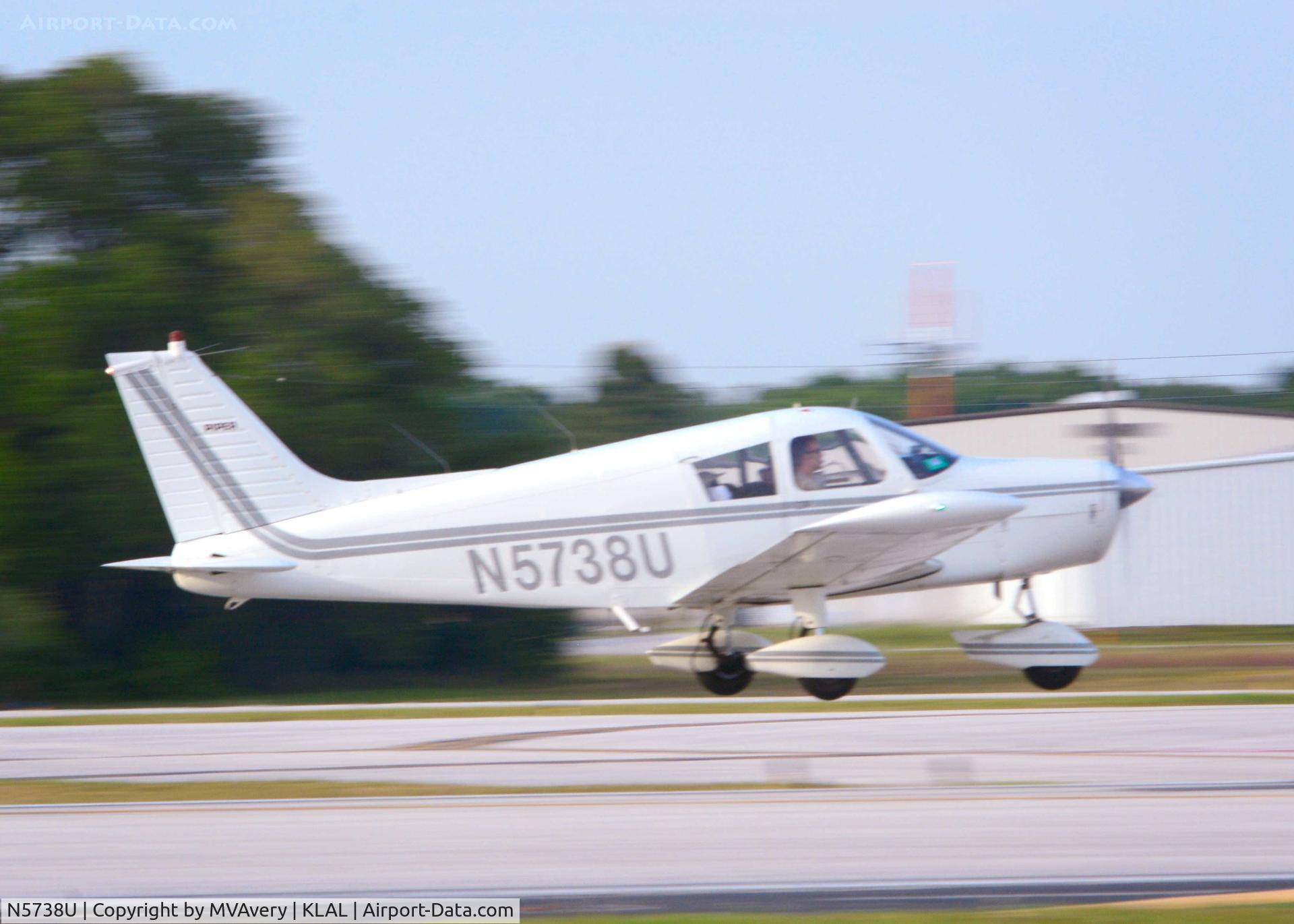 N5738U, 1973 Piper PA-28-140 C/N 28-26554, 2014 Sun n Fun