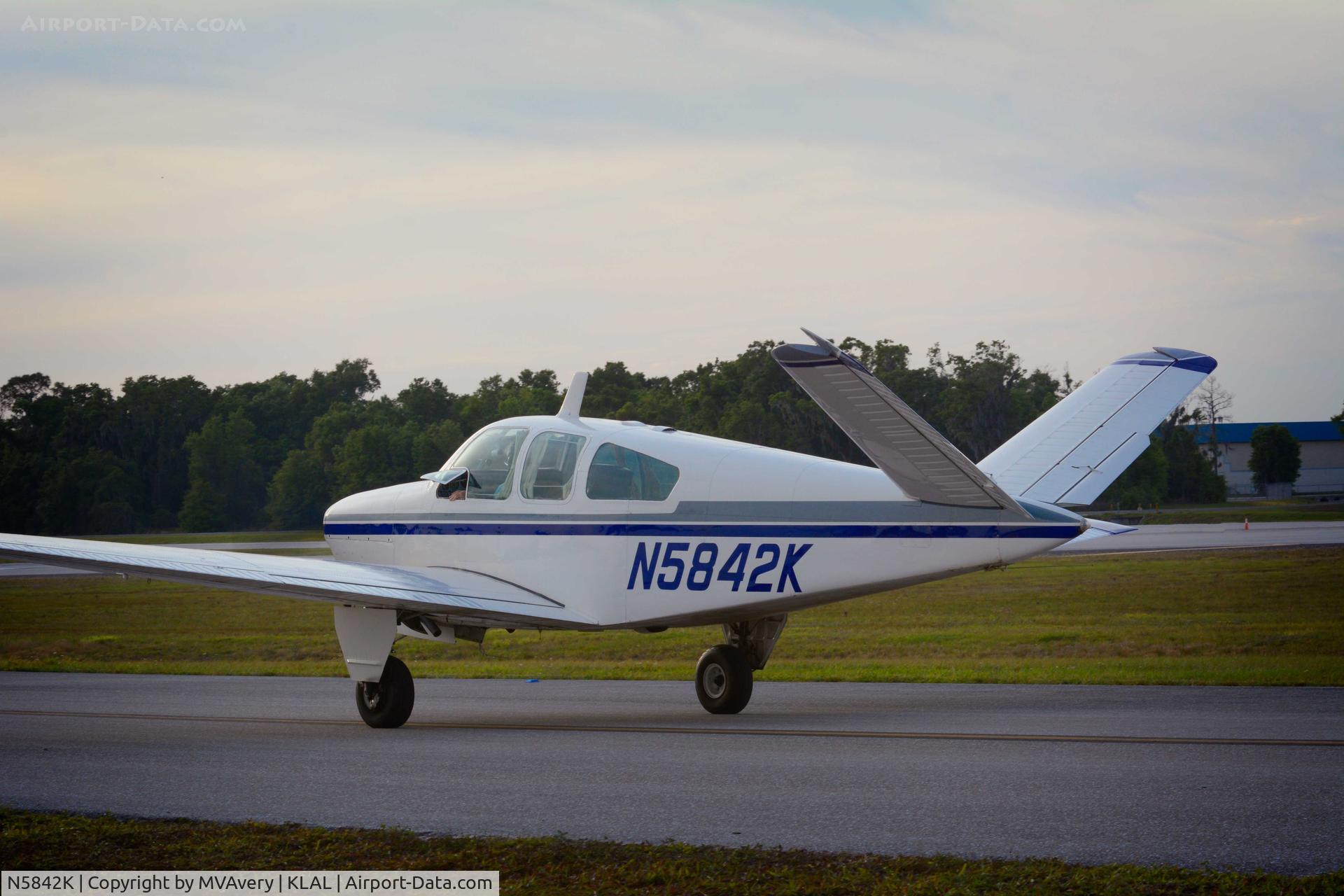 N5842K, 1965 Beech S35 Bonanza C/N D-7853, 2014 Sun n Fun