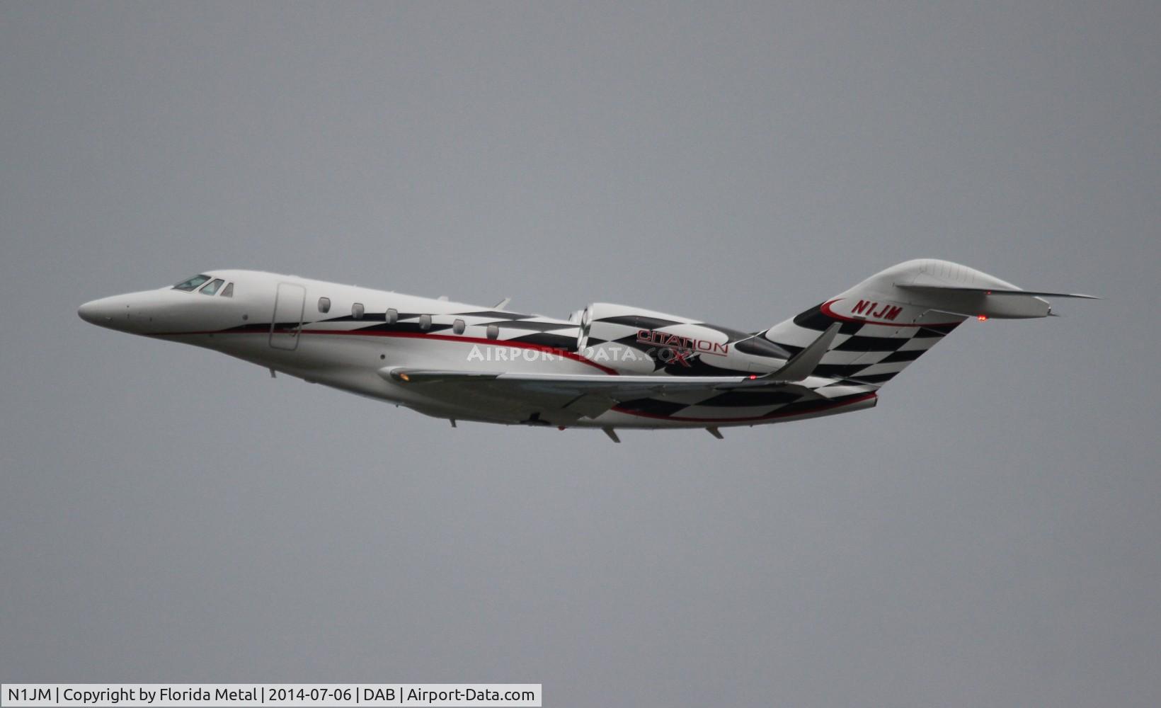 N1JM, 1996 Cessna 750 Citation X Citation X C/N 750-0005, Jamie McMurray NASCAR Driver C750