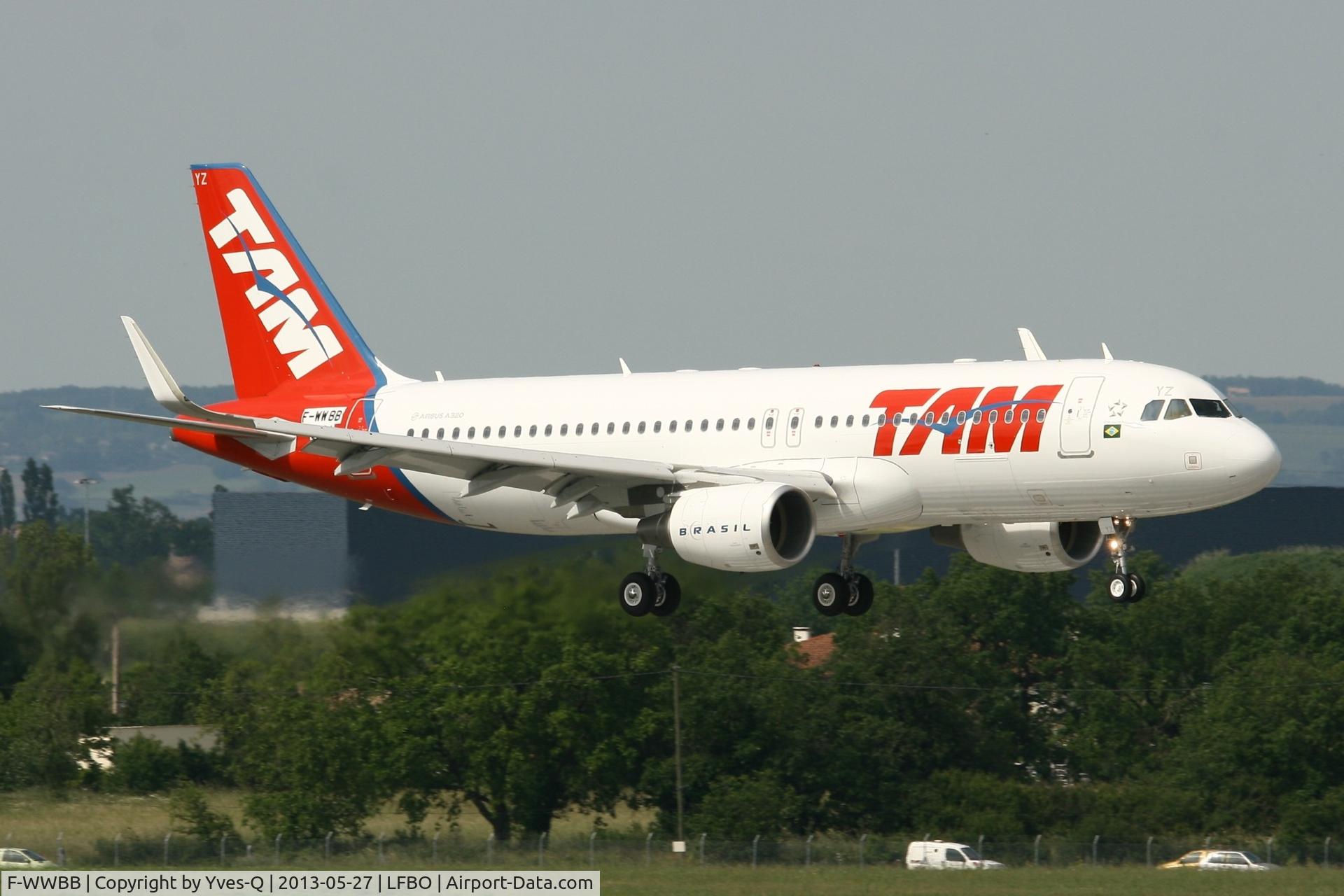F-WWBB, 2013 Airbus A320-214 C/N 5621, Airbus A320-214, On final Rwy 14R, Toulouse Blagnac Airport (LFBO-TLS)