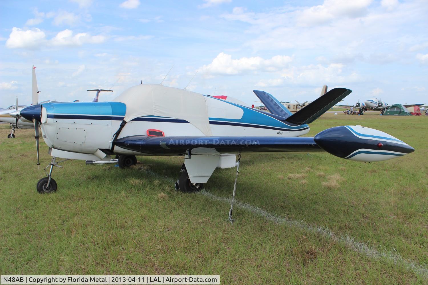 N48AB, 1954 Beech E35 C/N D-3769, Beech E35 Bonanza