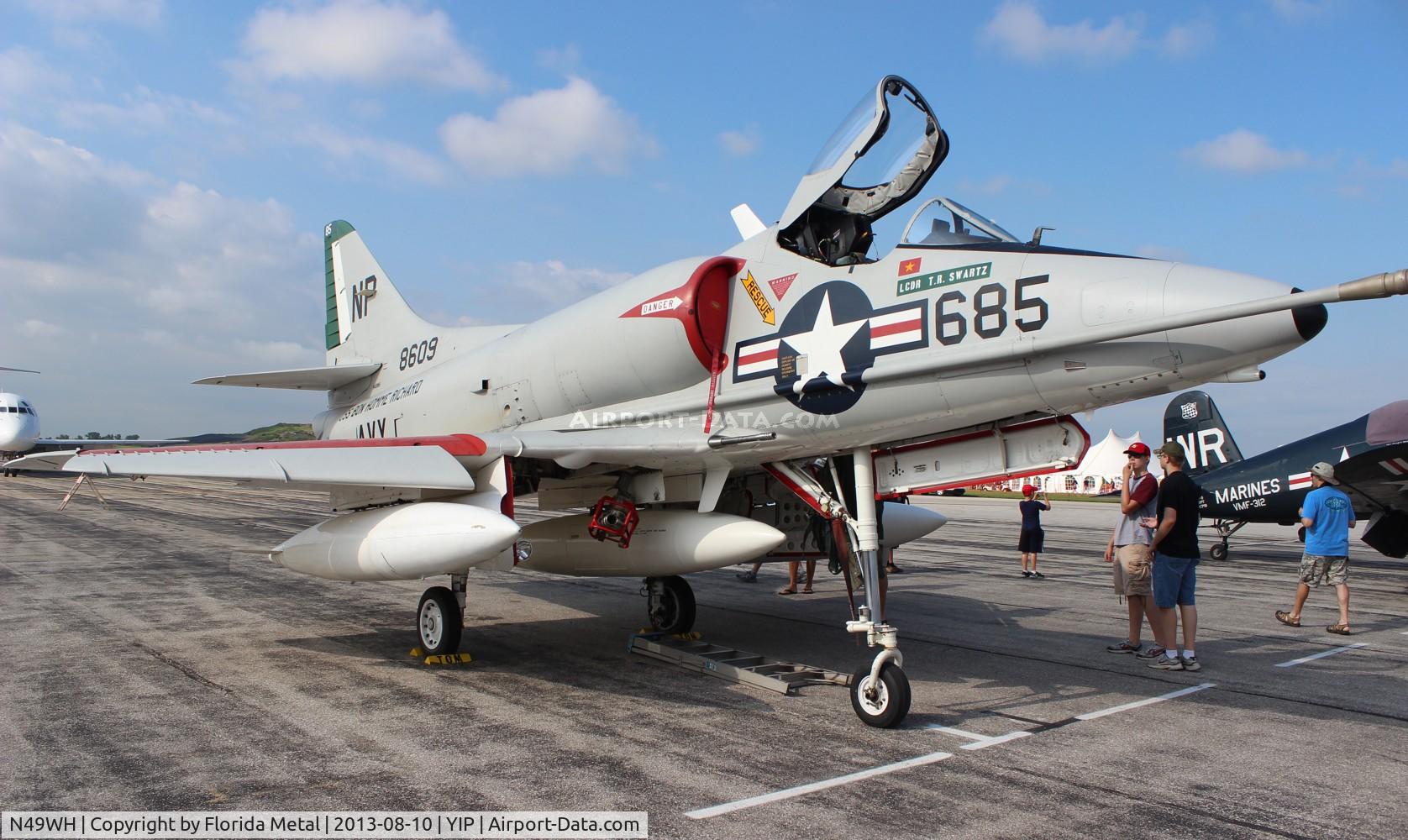 N49WH, 1959 Douglas A-4B Skyhawk C/N 11366, A-4 Skyhawk