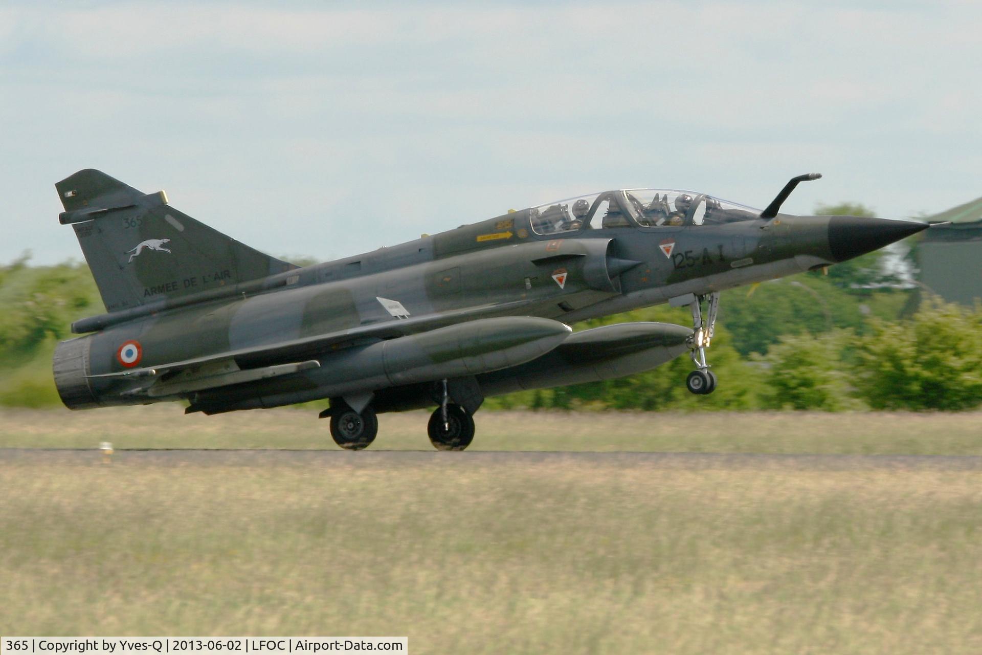 365, Dassault Mirage 2000N C/N 357, Dassault Mirage 2000N, Landing rwy 28, Châteaudun Air Base 279 (LFOC) Open day 2013