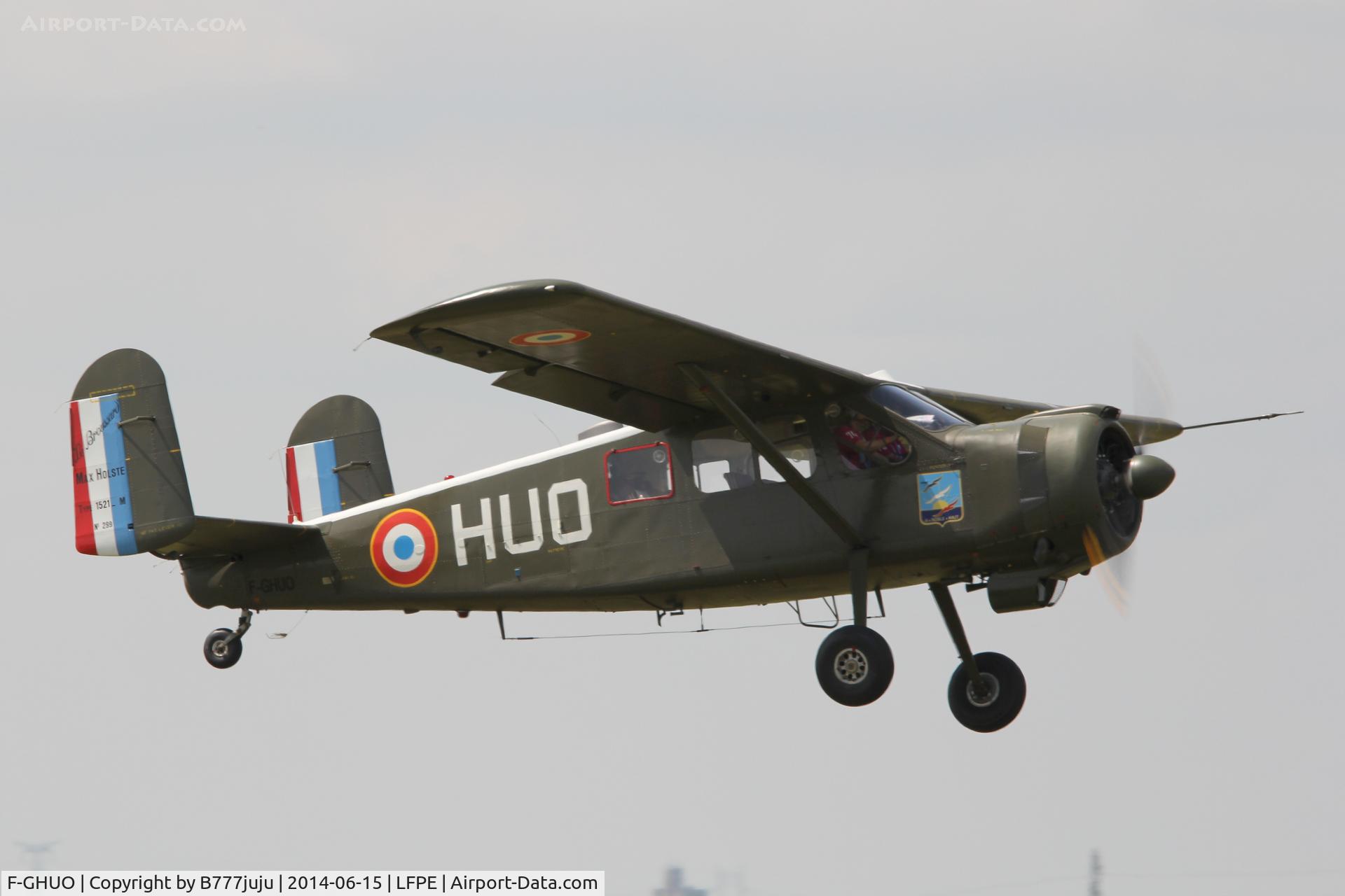 F-GHUO, Max Holste MH-1521C-1 Broussard C/N 299, at Meaux