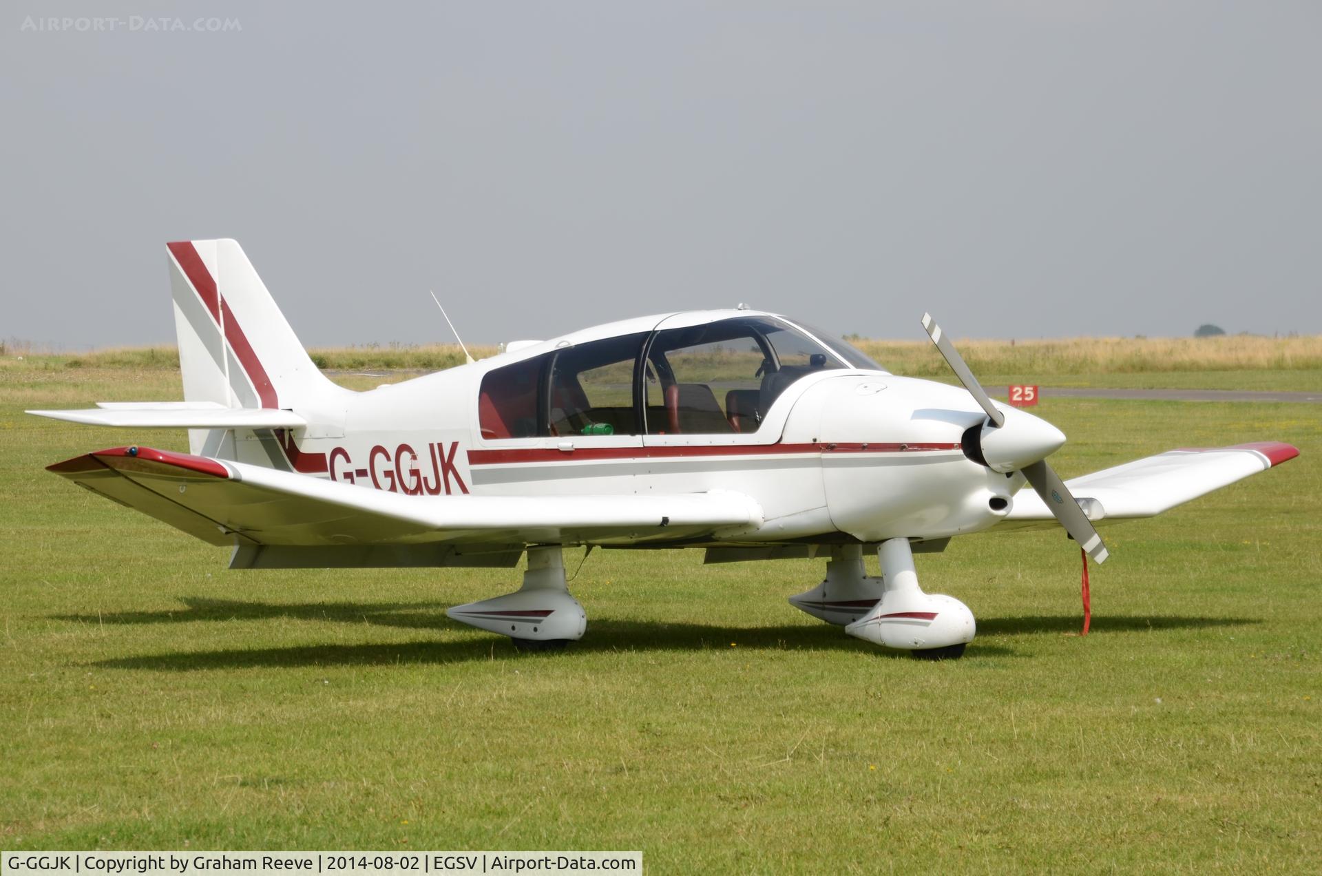 G-GGJK, 1988 Robin DR-400-140B Major C/N 1805, Parked at Old Buckenham.