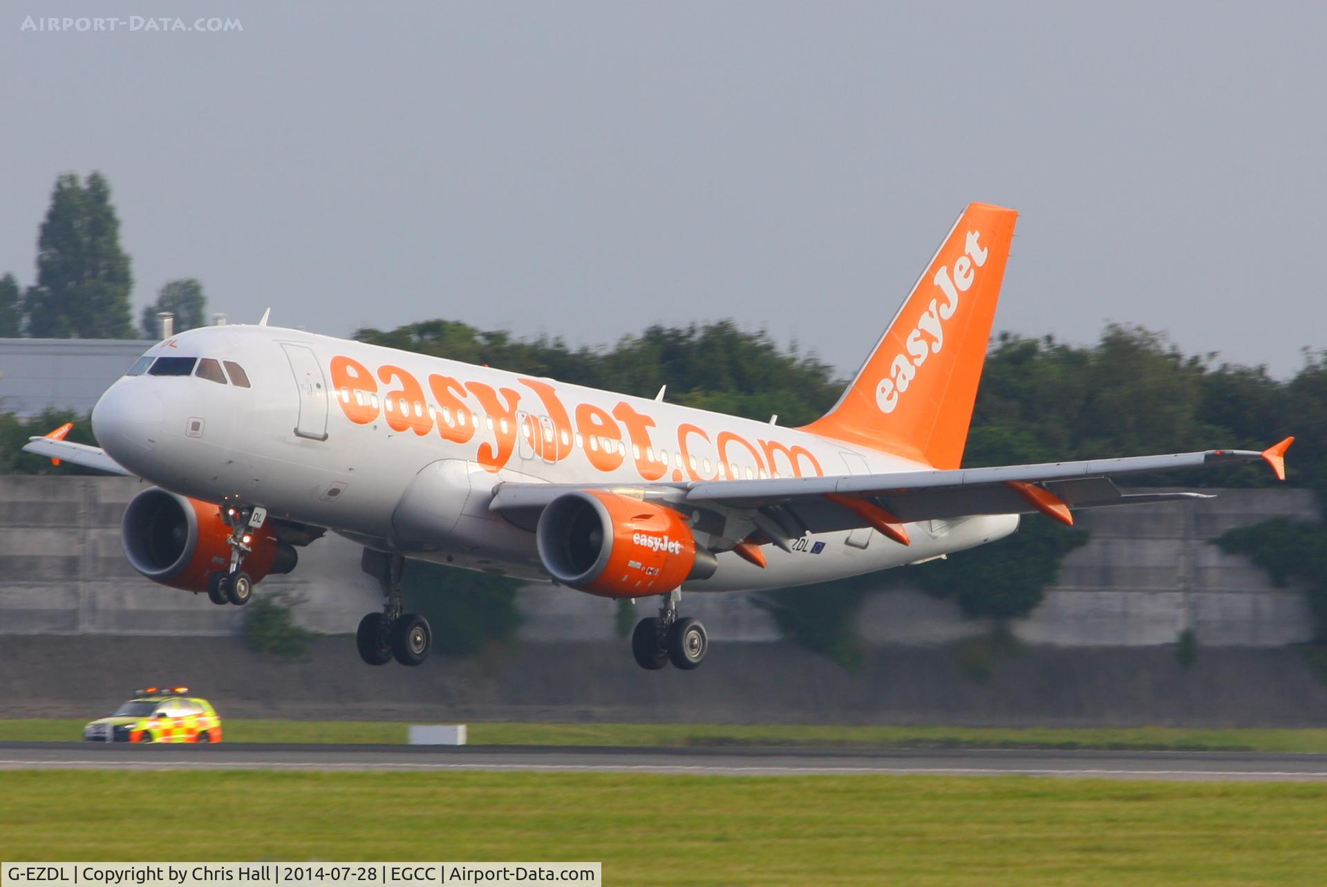 G-EZDL, 2008 Airbus A319-111 C/N 3569, easyJet