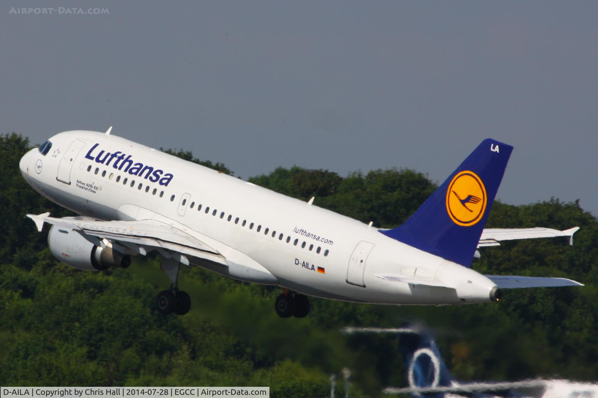 D-AILA, 1996 Airbus A319-114 C/N 609, Lufthansa