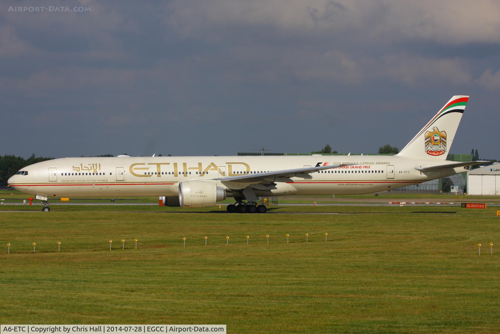 A6-ETC, 2005 Boeing 777-3FX/ER C/N 34599, Etihad