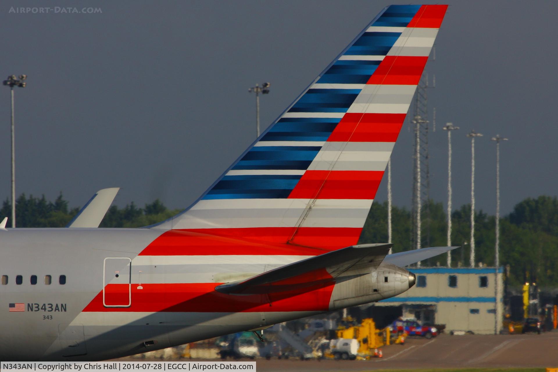 N343AN, 2003 Boeing 767-323 C/N 33082, American Airlines