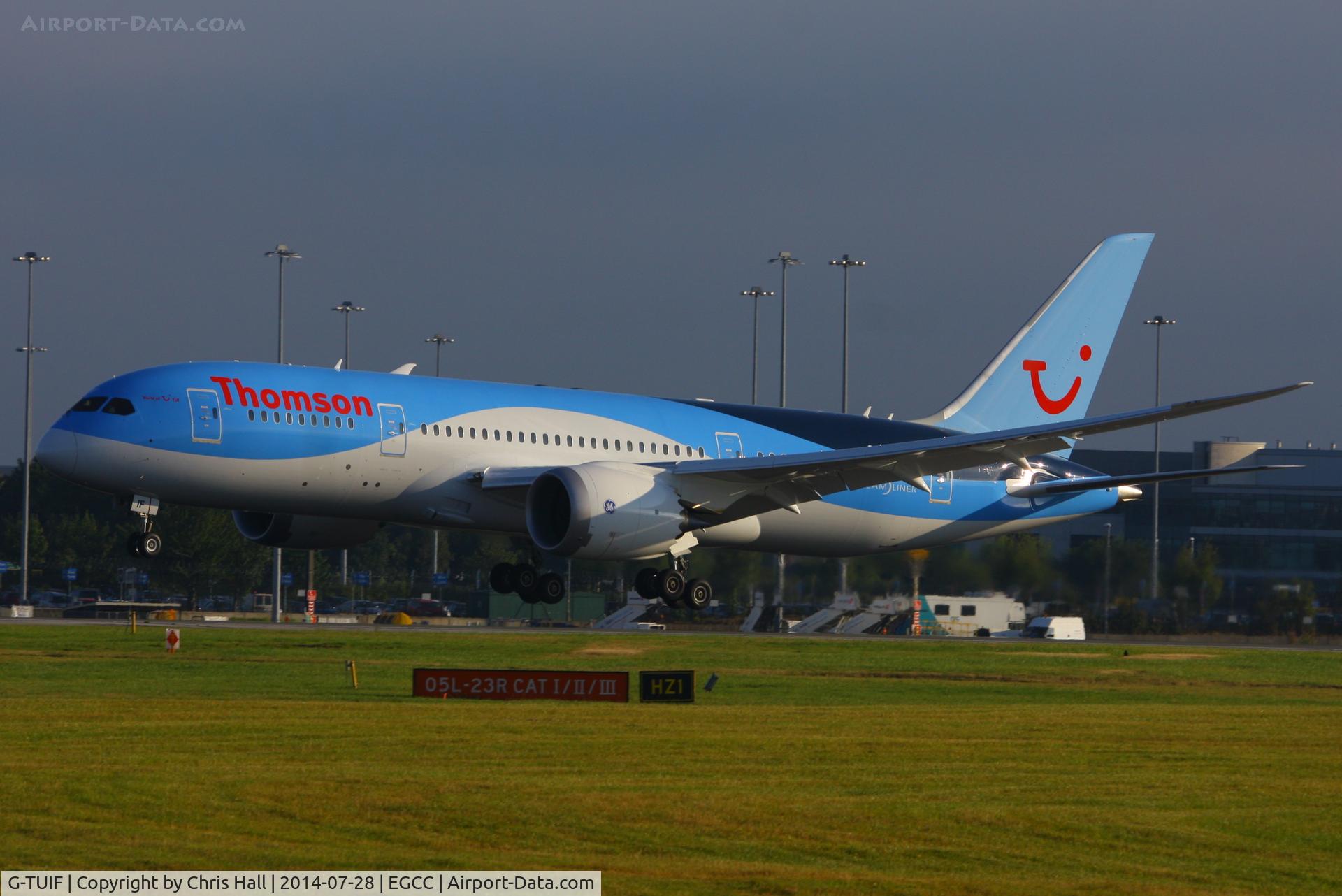 G-TUIF, 2014 Boeing 787-8 Dreamliner C/N 36428, Thomson