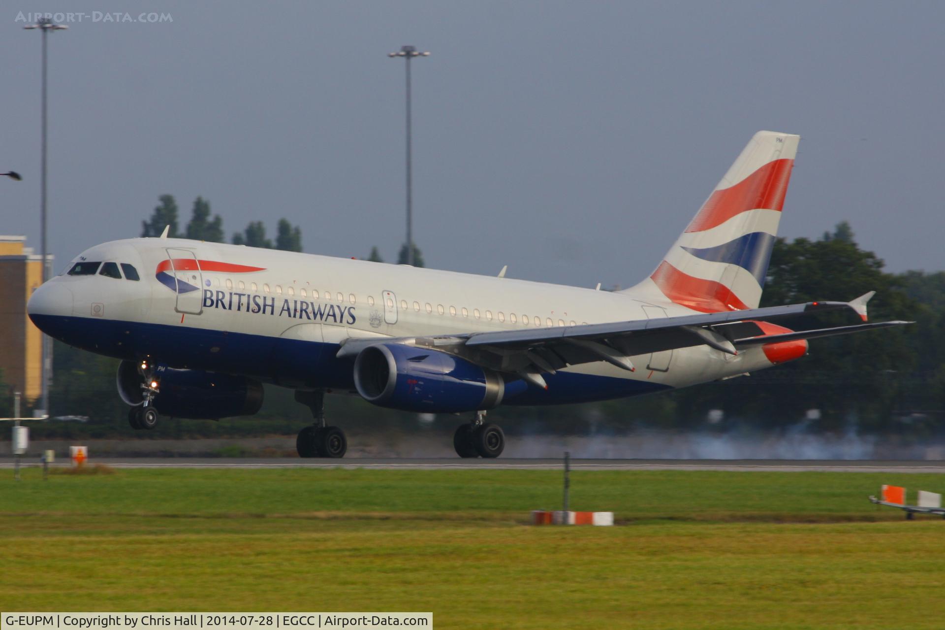 G-EUPM, 2000 Airbus A319-131 C/N 1258, British Airways