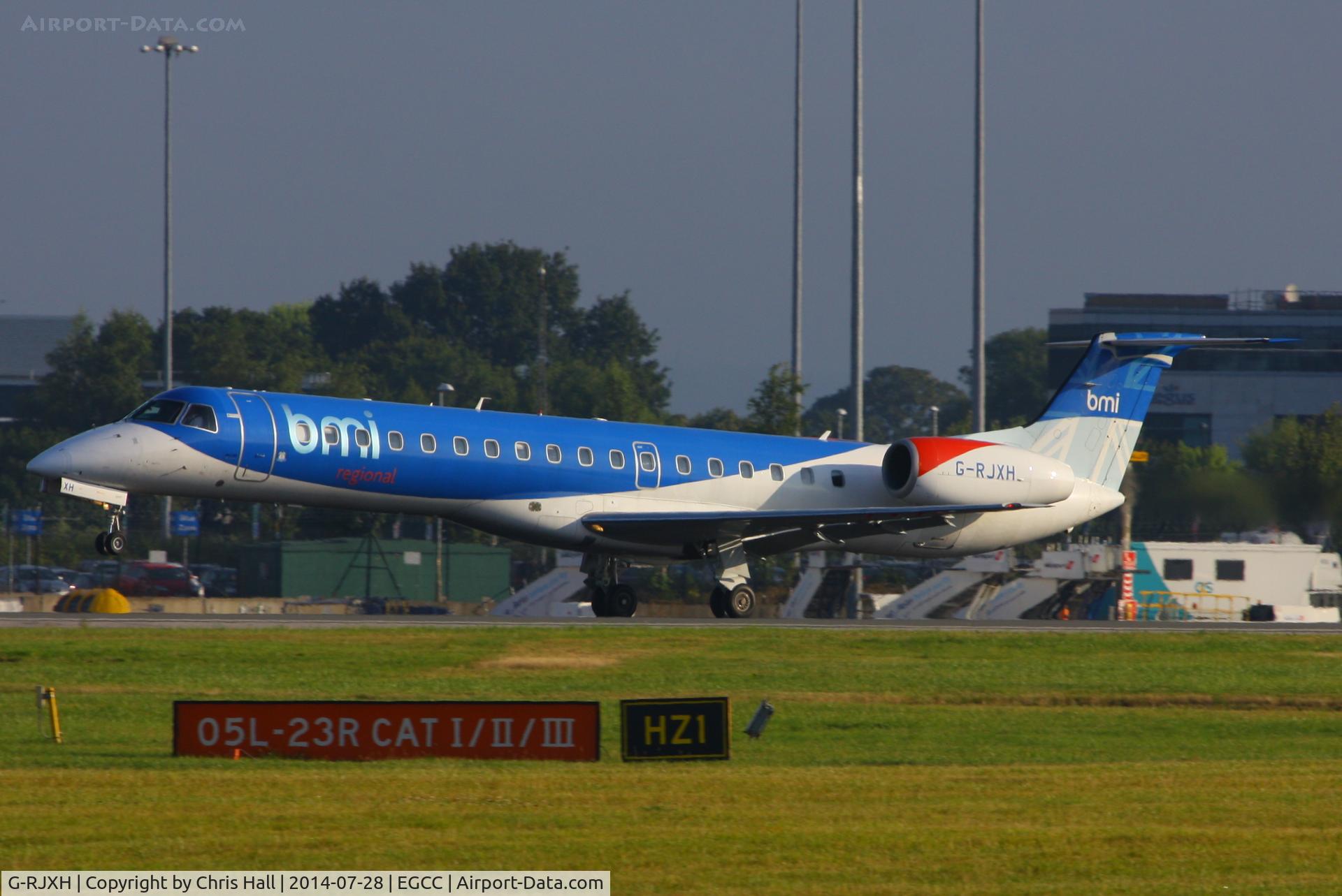 G-RJXH, 2001 Embraer EMB-145EP (ERJ-145EP) C/N 145442, BMI Regional