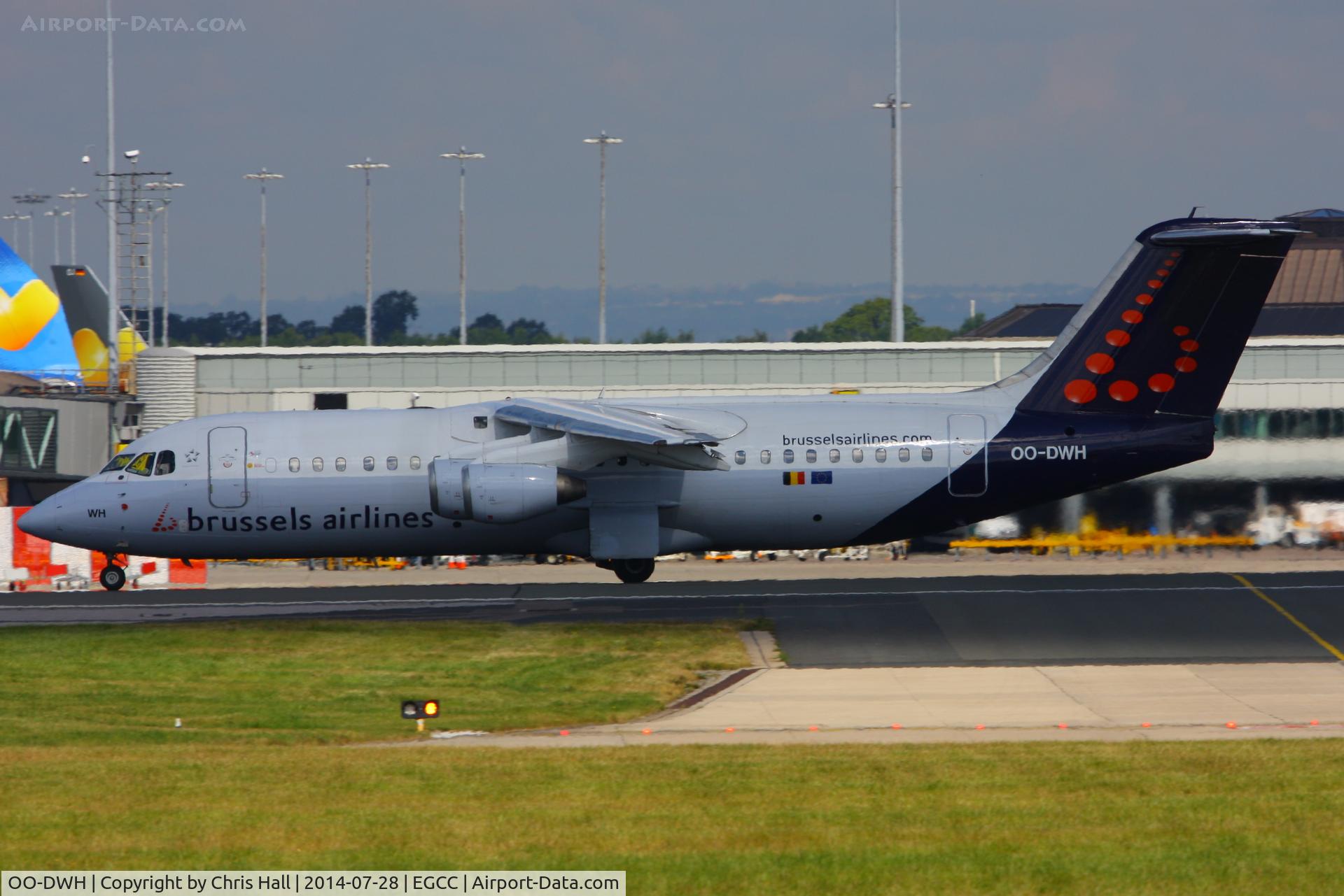 OO-DWH, 1998 British Aerospace Avro 146-RJ100 C/N E3340, Brussels Airlines