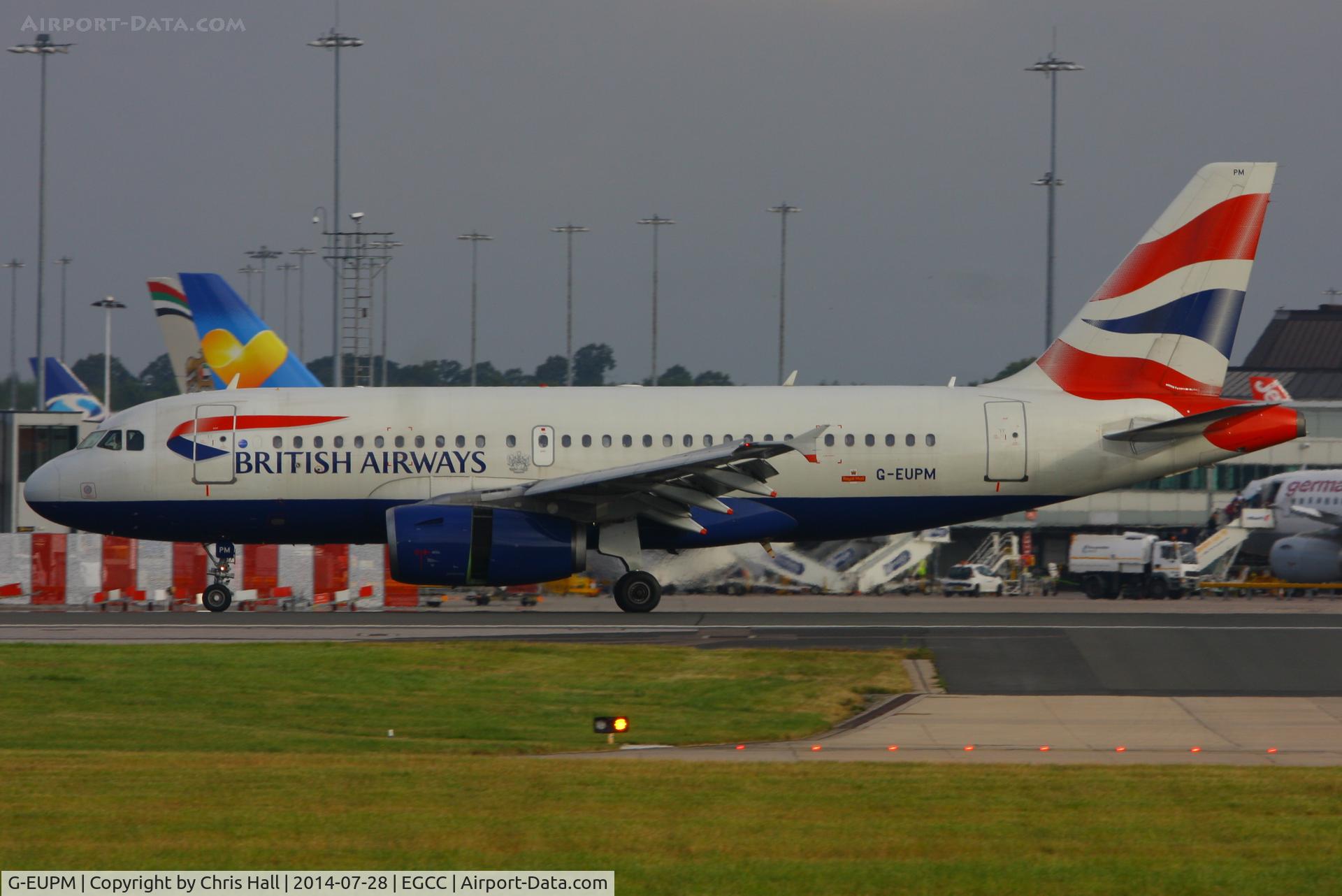 G-EUPM, 2000 Airbus A319-131 C/N 1258, British Airways