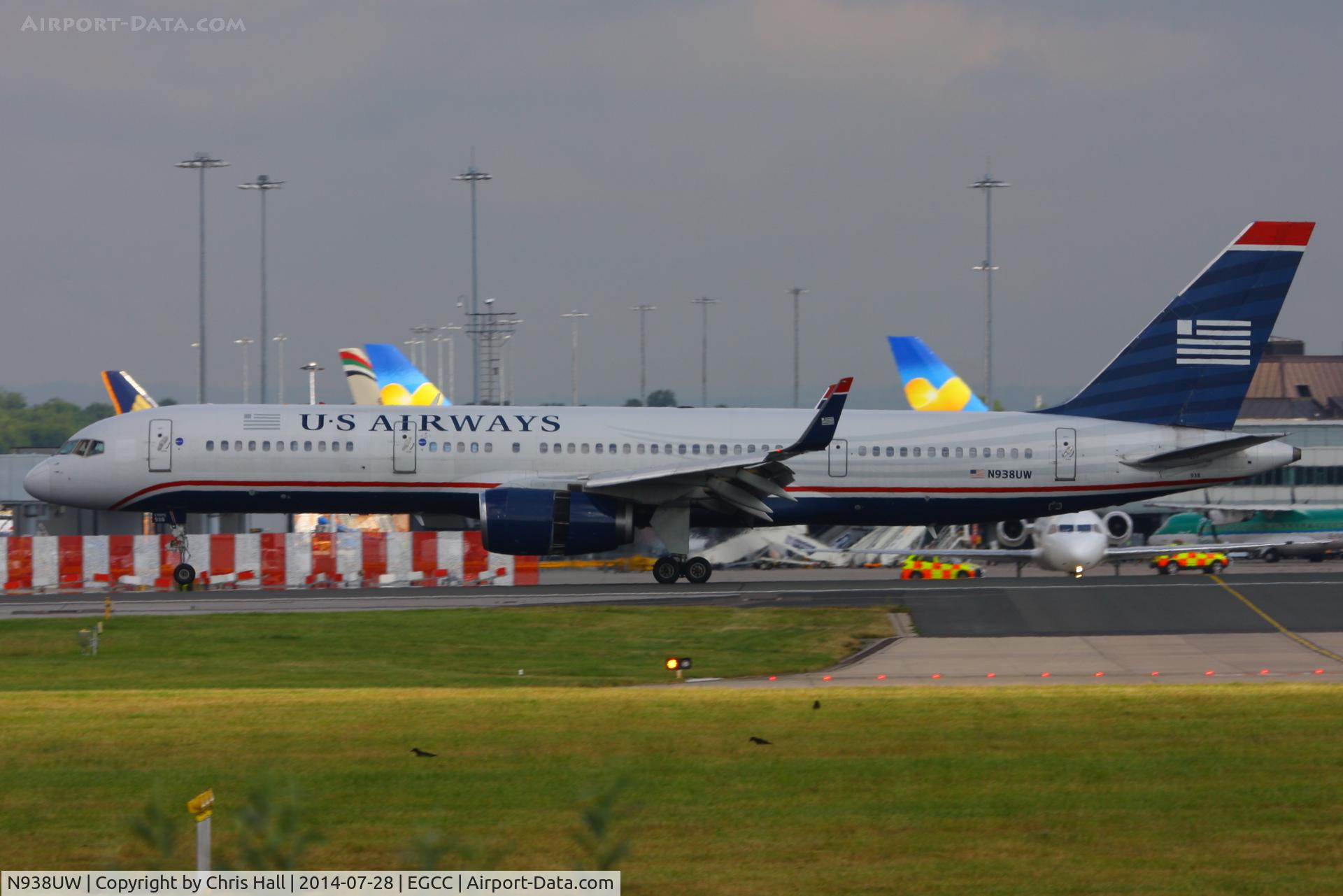 N938UW, 1994 Boeing 757-2B7 C/N 27246, US Airways