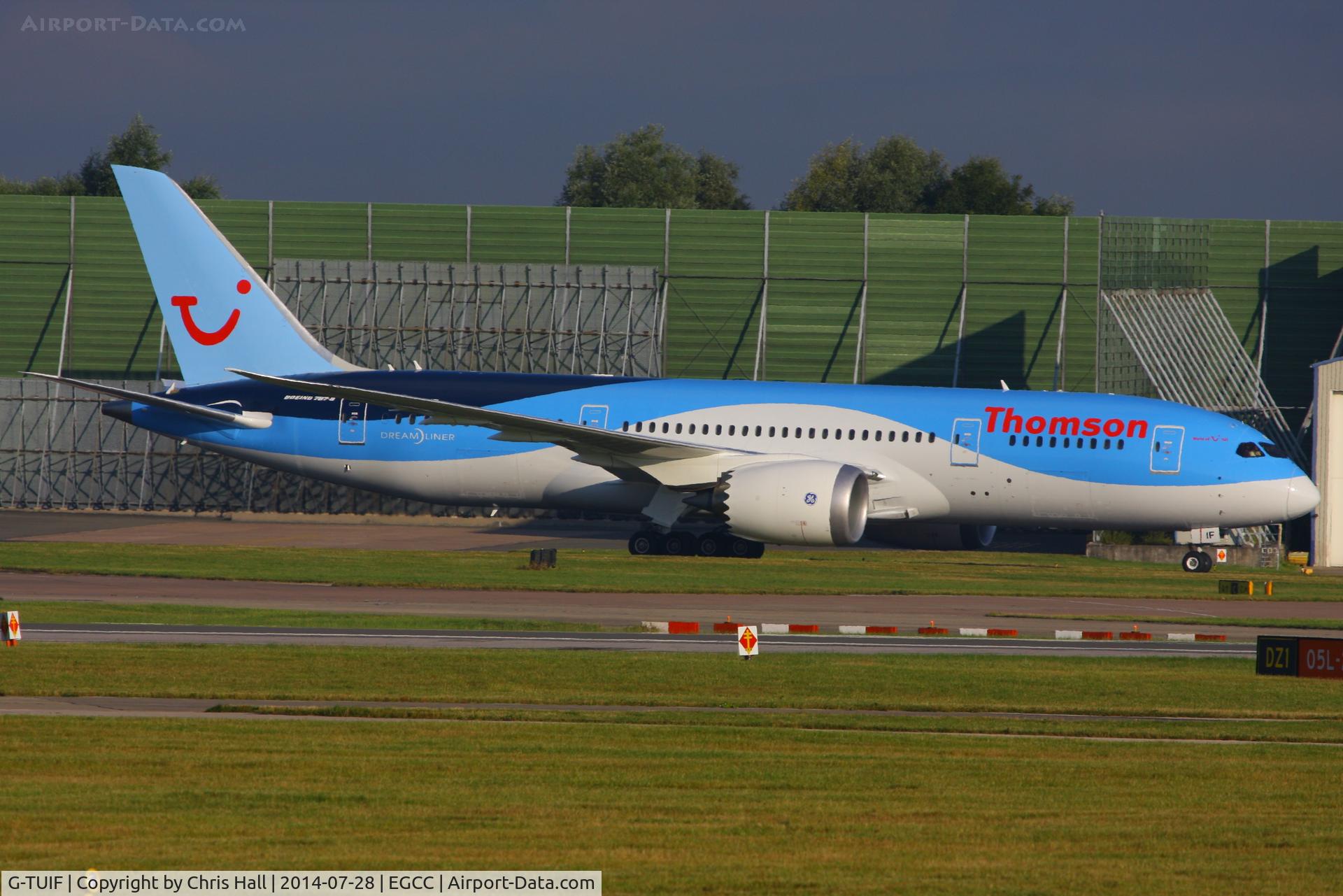 G-TUIF, 2014 Boeing 787-8 Dreamliner C/N 36428, Thomson