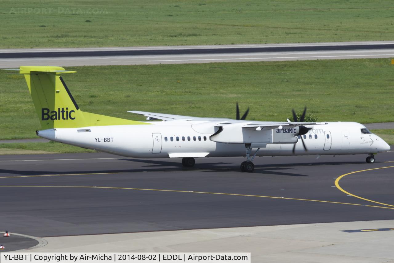 YL-BBT, 2013 De Havilland Canada DHC-8-402 Q400 Dash 8 C/N 4438, Air Baltic
