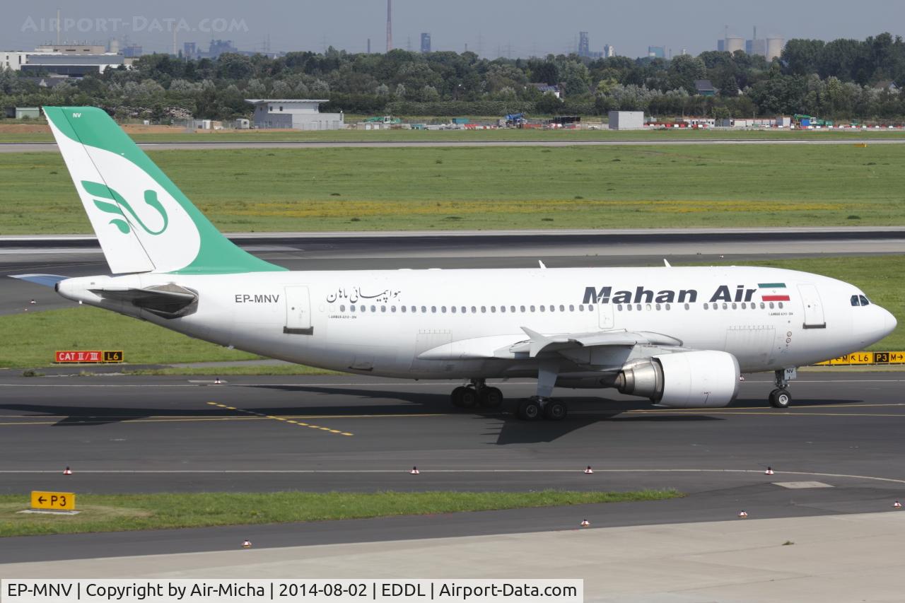 EP-MNV, 1991 Airbus A310-304 C/N 567, Mahan Air