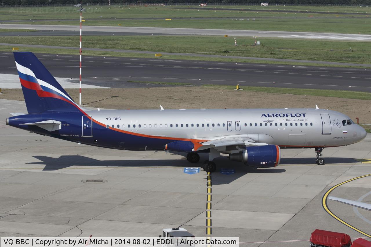 VQ-BBC, 2009 Airbus A320-214 C/N 3835, Aeroflot