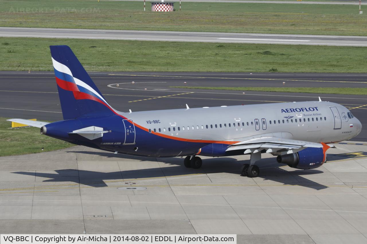VQ-BBC, 2009 Airbus A320-214 C/N 3835, Aeroflot