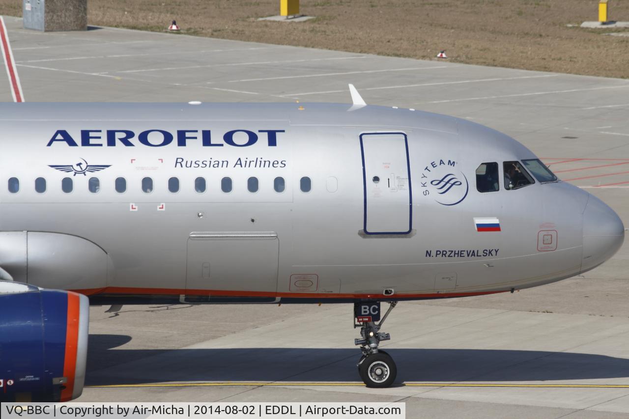 VQ-BBC, 2009 Airbus A320-214 C/N 3835, Aeroflot