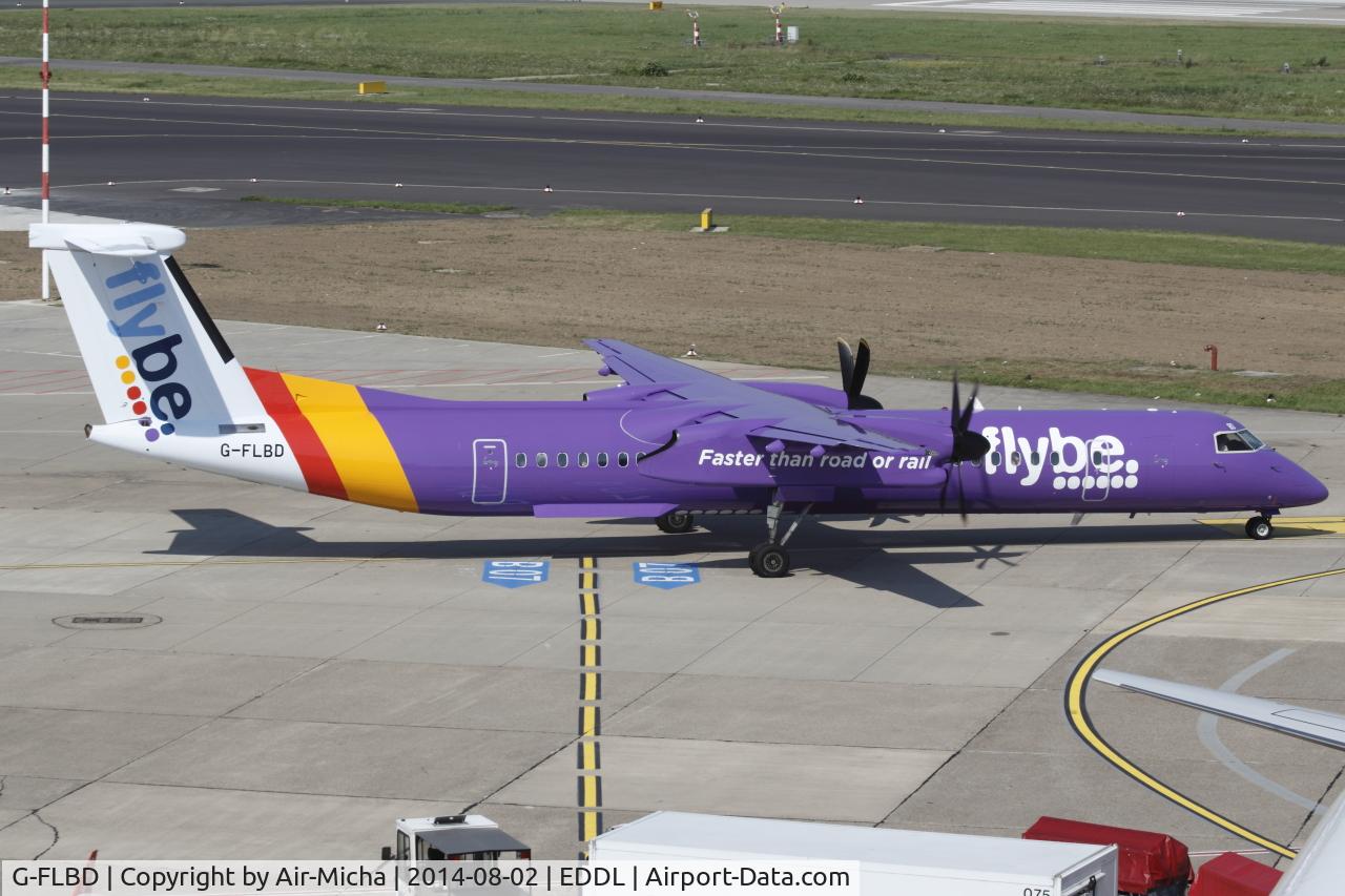 G-FLBD, 2009 De Havilland Canada DHC-8-402Q Dash 8 C/N 4259, Flybe