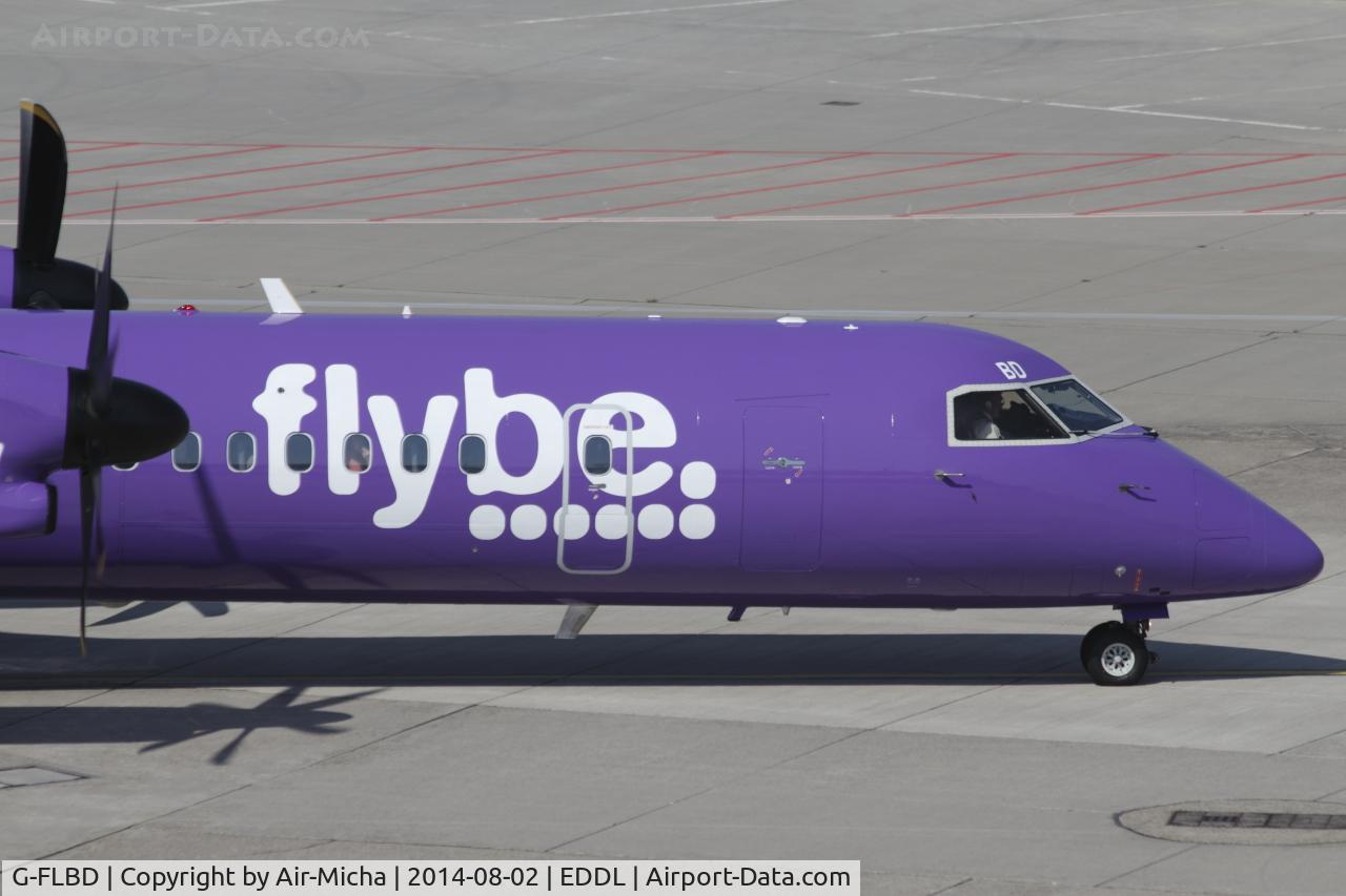 G-FLBD, 2009 De Havilland Canada DHC-8-402Q Dash 8 C/N 4259, Flybe