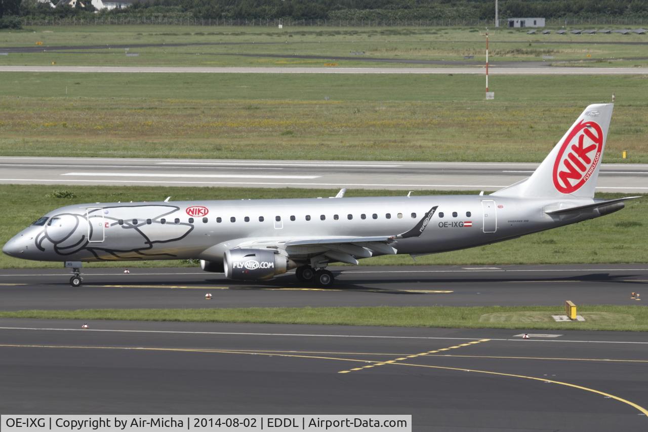 OE-IXG, 2011 Embraer 190LR (ERJ-190-100LR) C/N 19000435, Nikifly
