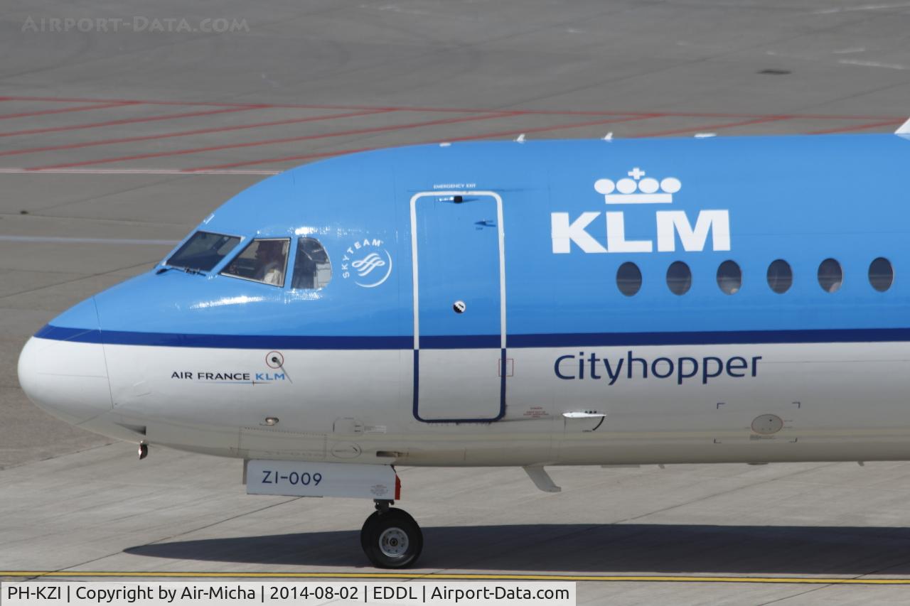 PH-KZI, 1997 Fokker 70 (F-28-0070) C/N 11579, KLM Cityhopper