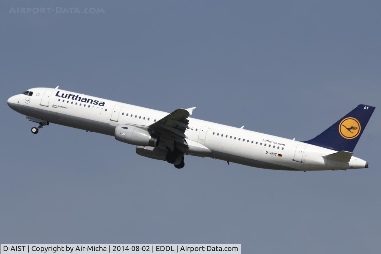 D-AIST, 2009 Airbus A321-231 C/N 4005, Lufthansa