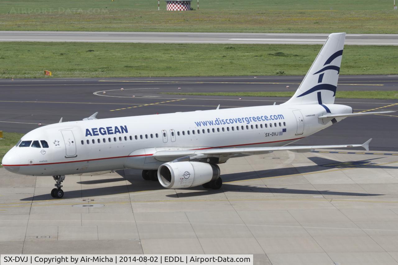 SX-DVJ, 2007 Airbus A320-232 C/N 3365, Aegean Airlines