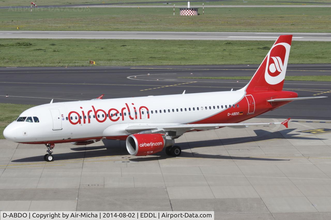 D-ABDO, 2007 Airbus A320-214 C/N 3055, Air Berlin