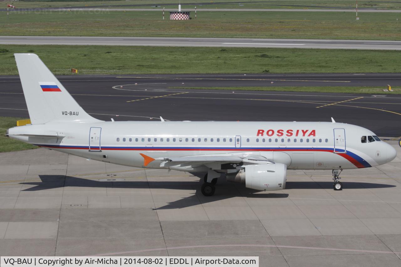 VQ-BAU, 2002 Airbus A319-111 C/N 1851, Rossiya