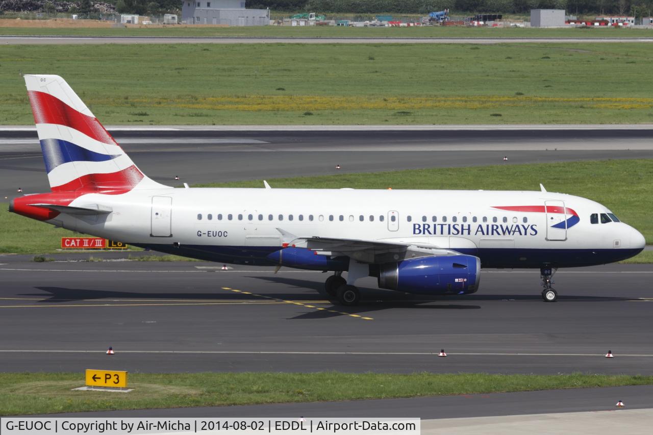 G-EUOC, 2001 Airbus A319-131 C/N 1537, British Airways